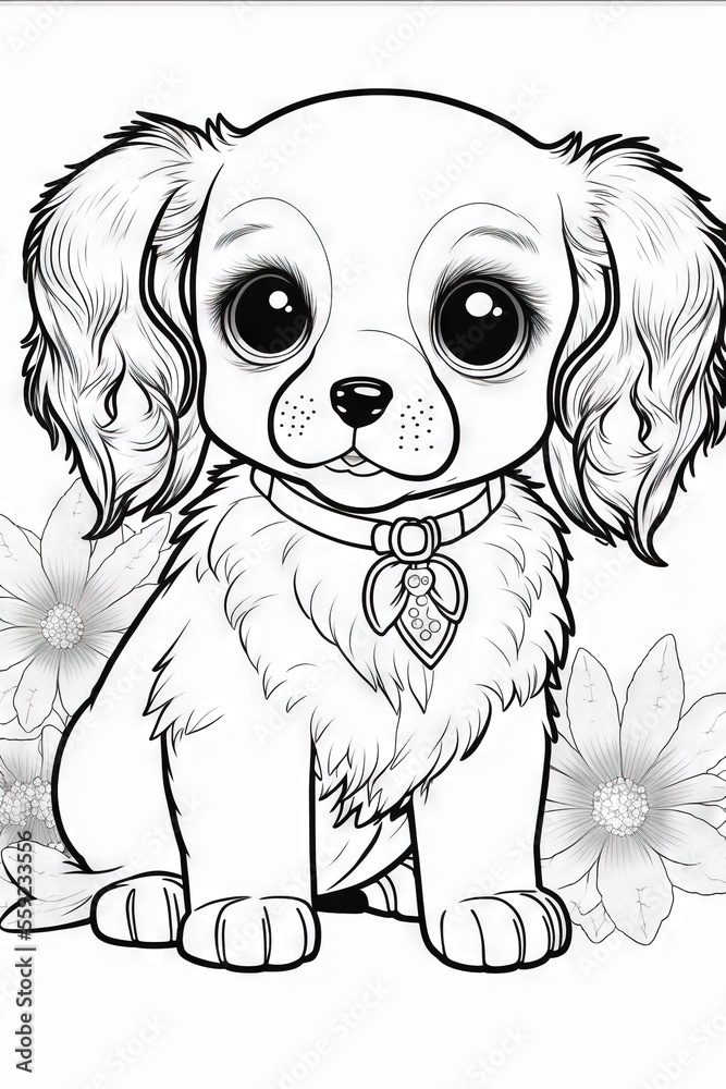 10 Cute Puppy Coloring Pages That Kids Will Love Coloring Craze