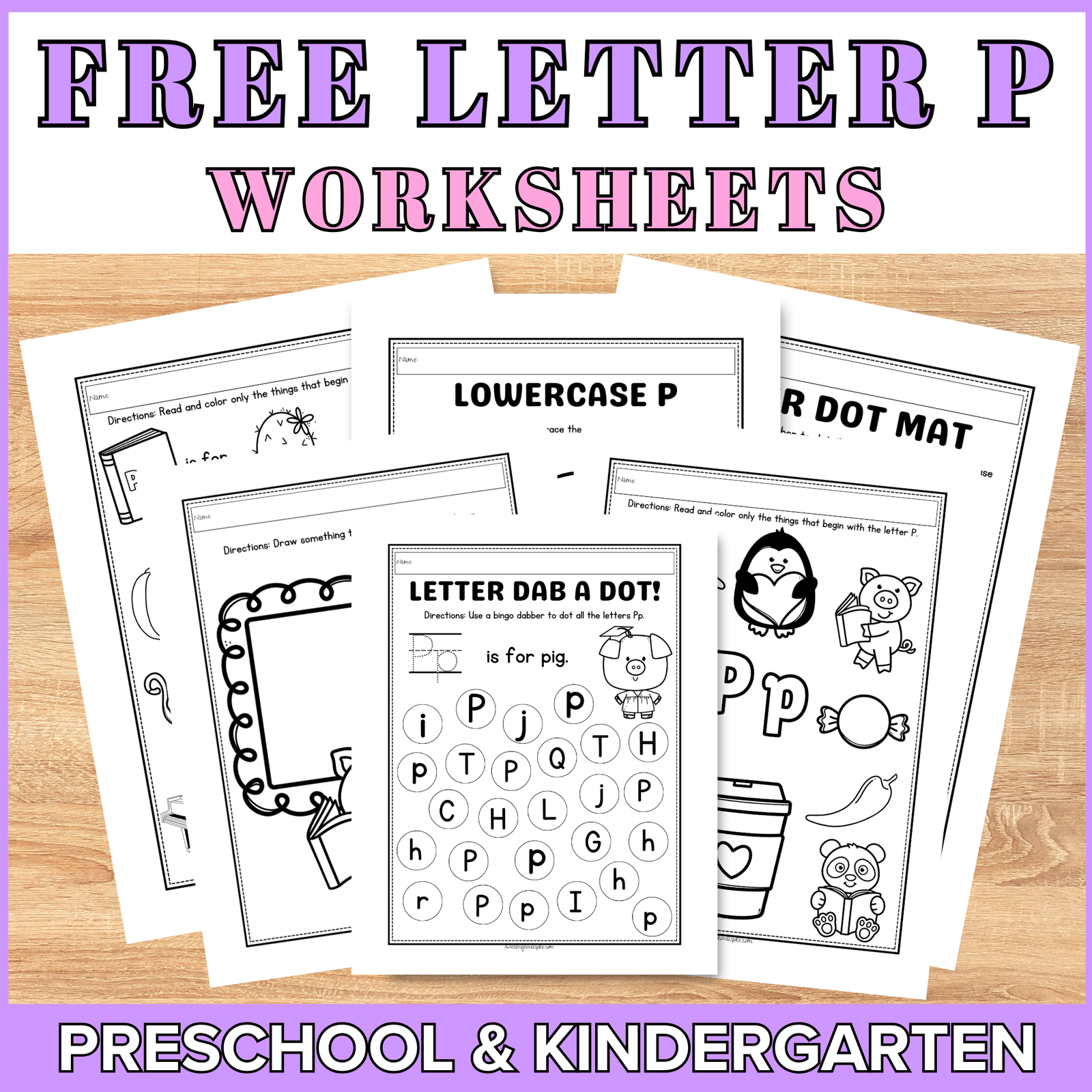 10 Fun Letter P Worksheets Free Download Learn Grow Aspire