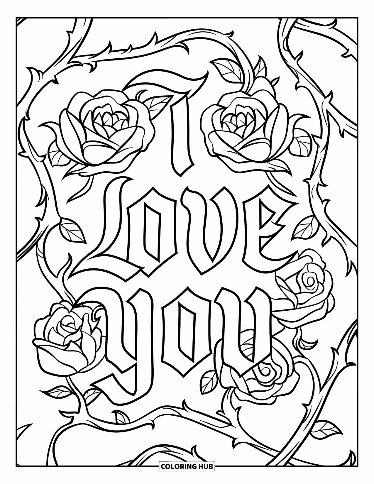 100 I Love You Coloring Pages For Kids Adults Free Printable PDFs 100 I Love You Coloring Pages For Kids Adults Free Printable PDFs