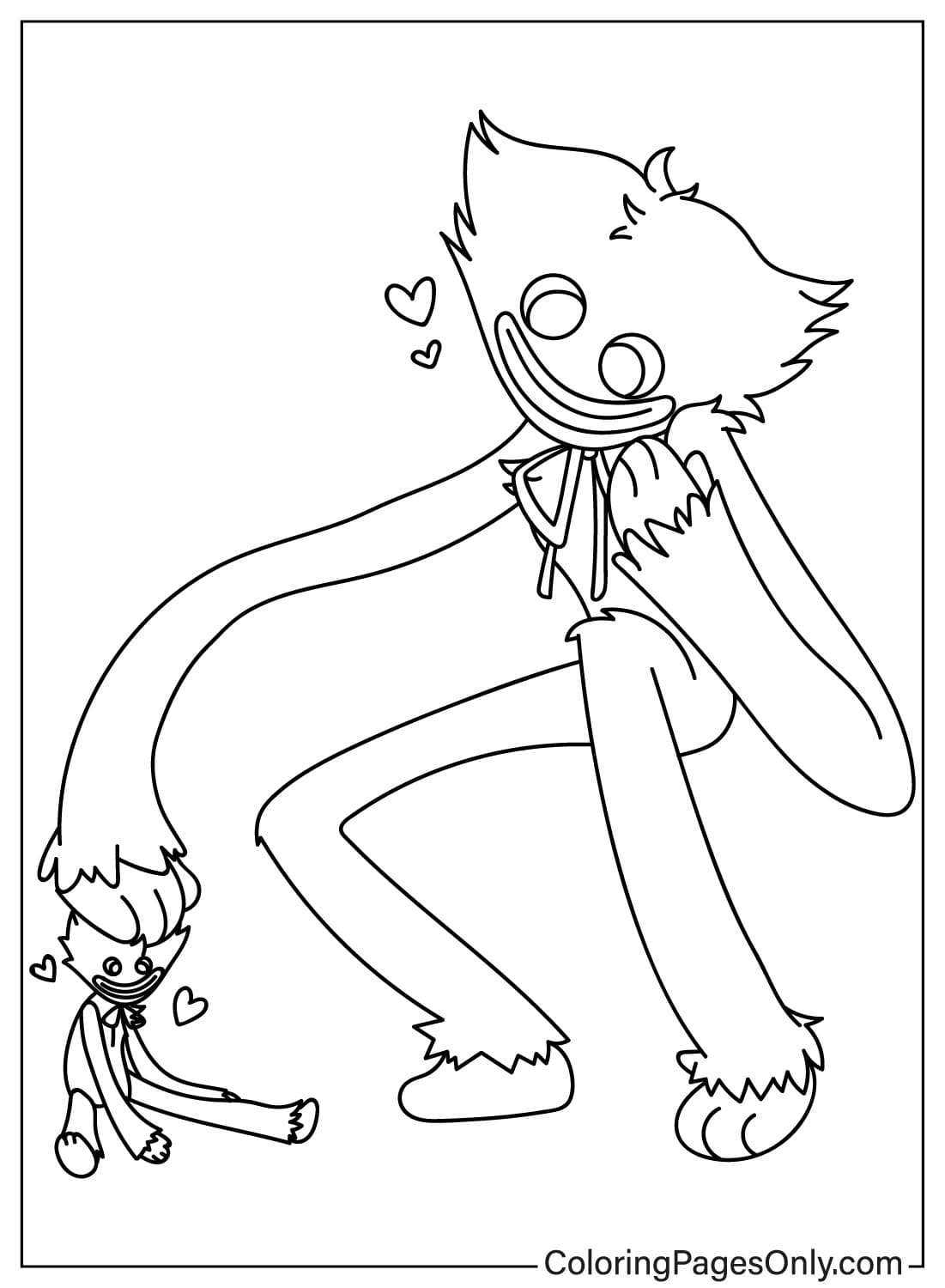 113 Huggy Wuggy Coloring Pages ColoringPagesOnly