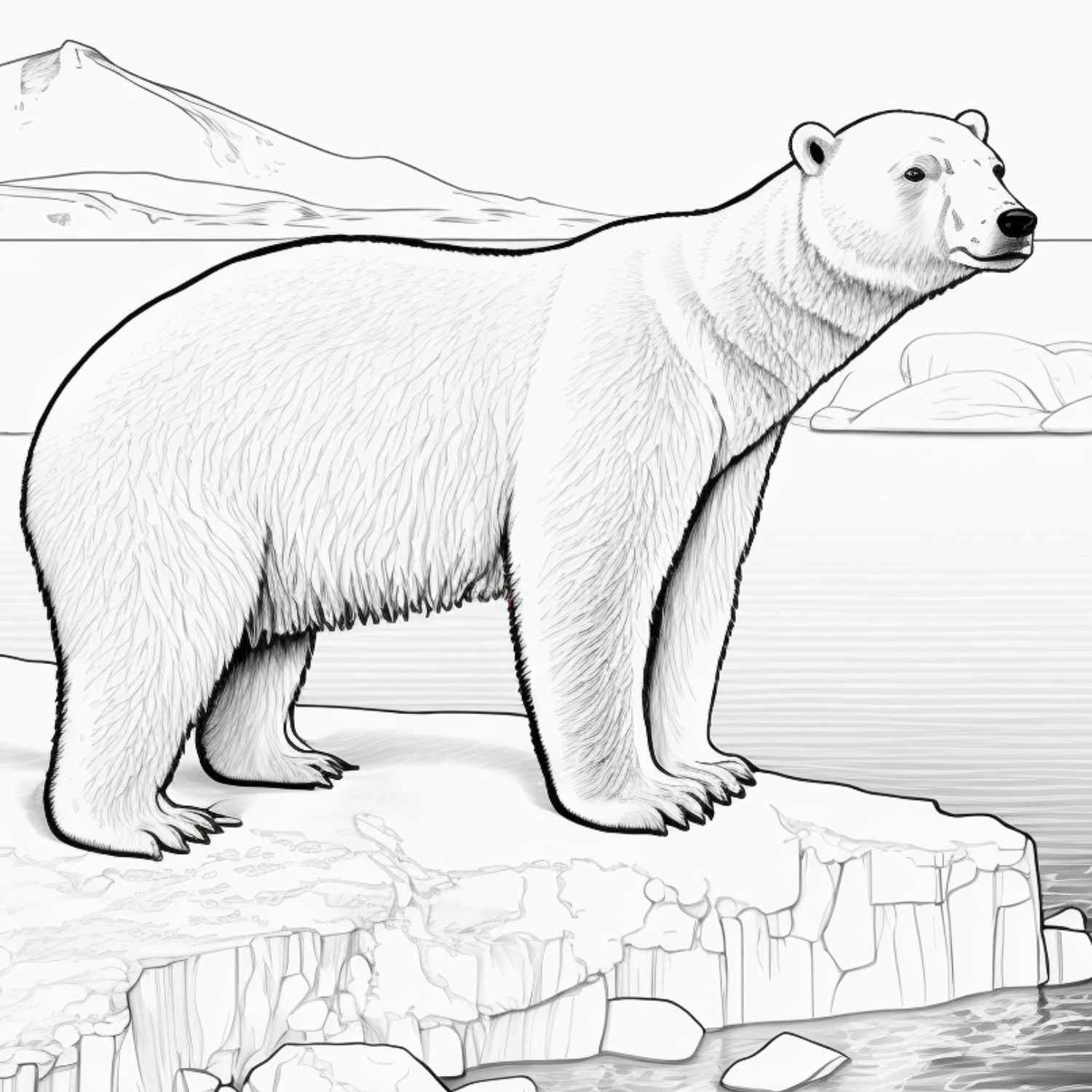 14 Free Polar Bear Coloring Pages Fun For All Ages Artsydee 14 Free Polar Bear Coloring Pages Fun For All Ages Artsydee