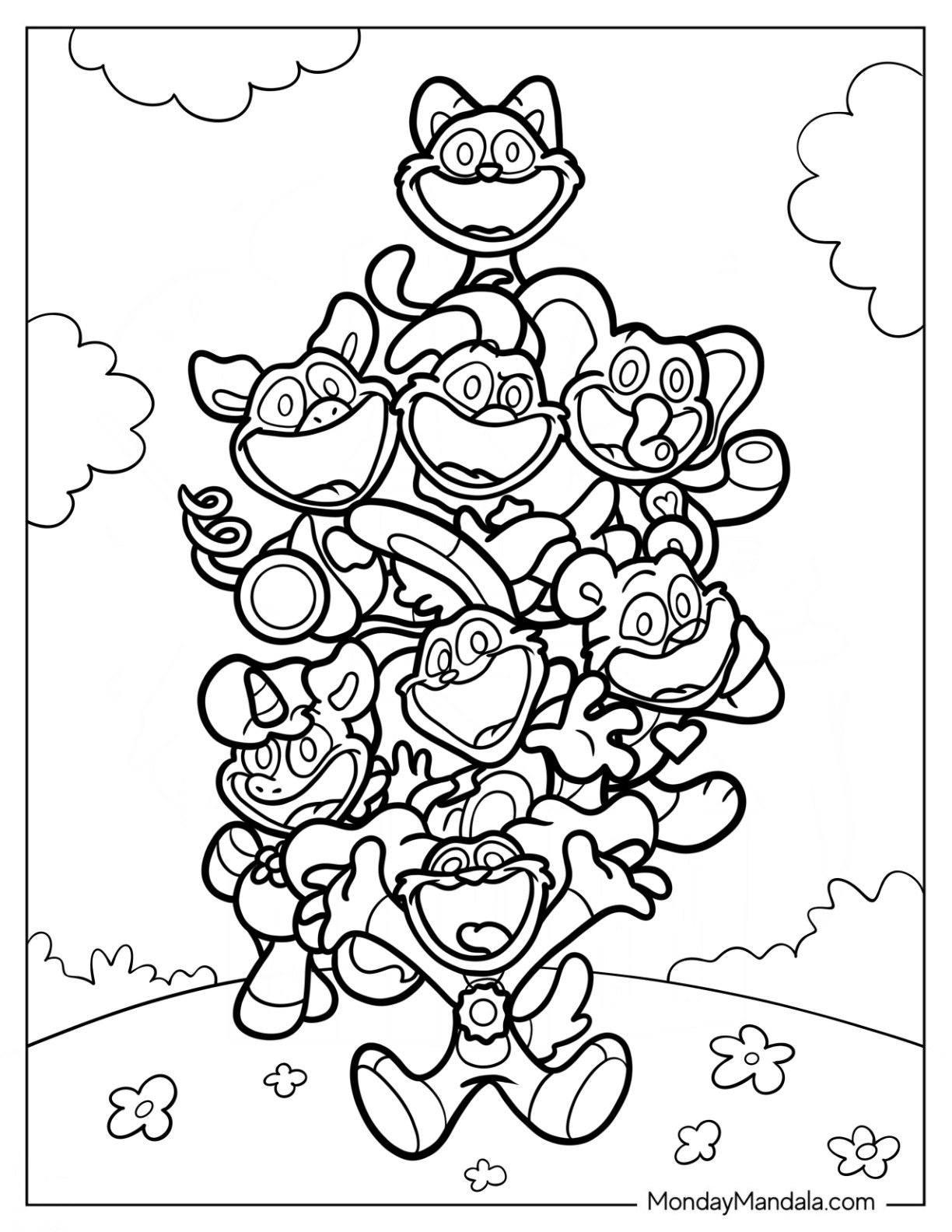 20 Poppy Playtime Coloring Pages Free PDF Printables 20 Poppy Playtime Coloring Pages Free PDF Printables