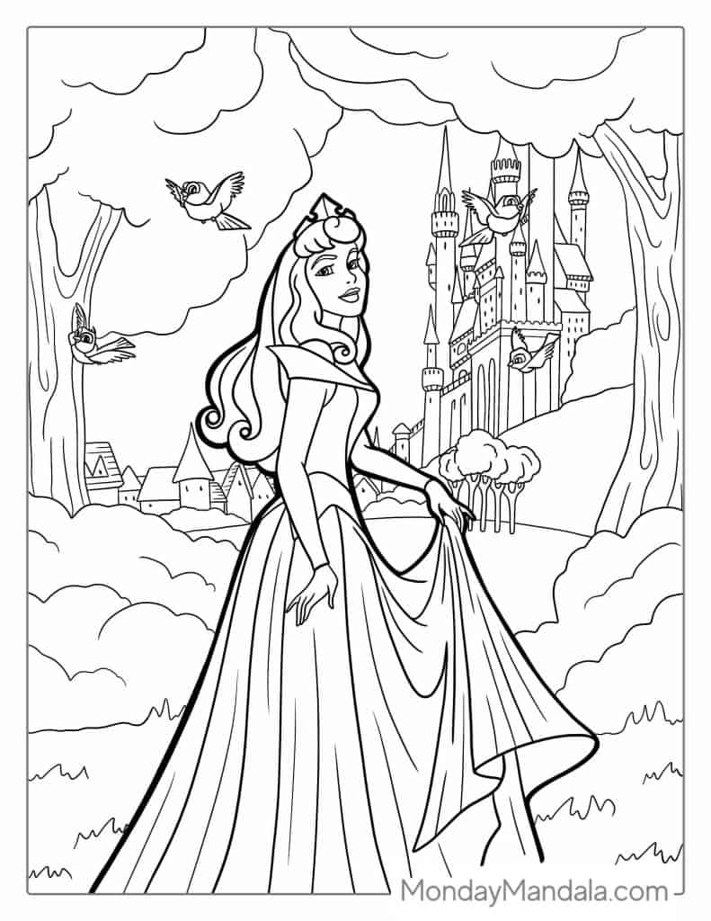 20 Sleeping Beauty Coloring Pages Free PDF Printables 20 Sleeping Beauty Coloring Pages Free PDF Printables