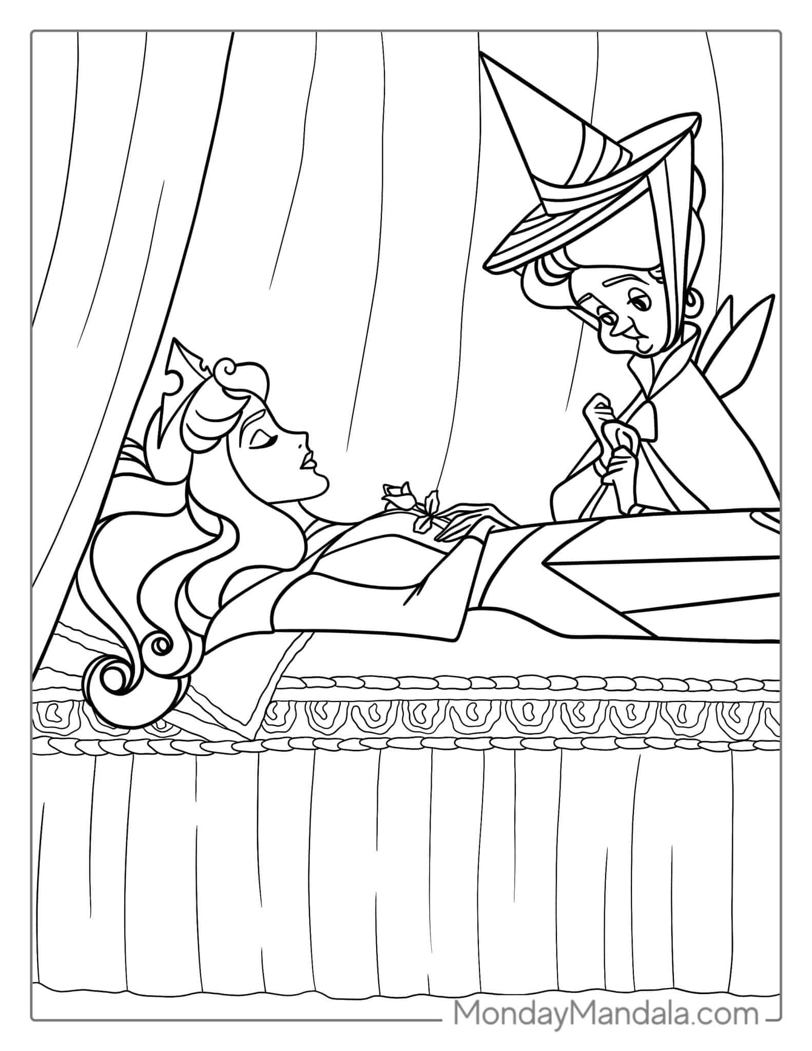 20 Sleeping Beauty Coloring Pages Free PDF Printables 20 Sleeping Beauty Coloring Pages Free PDF Printables