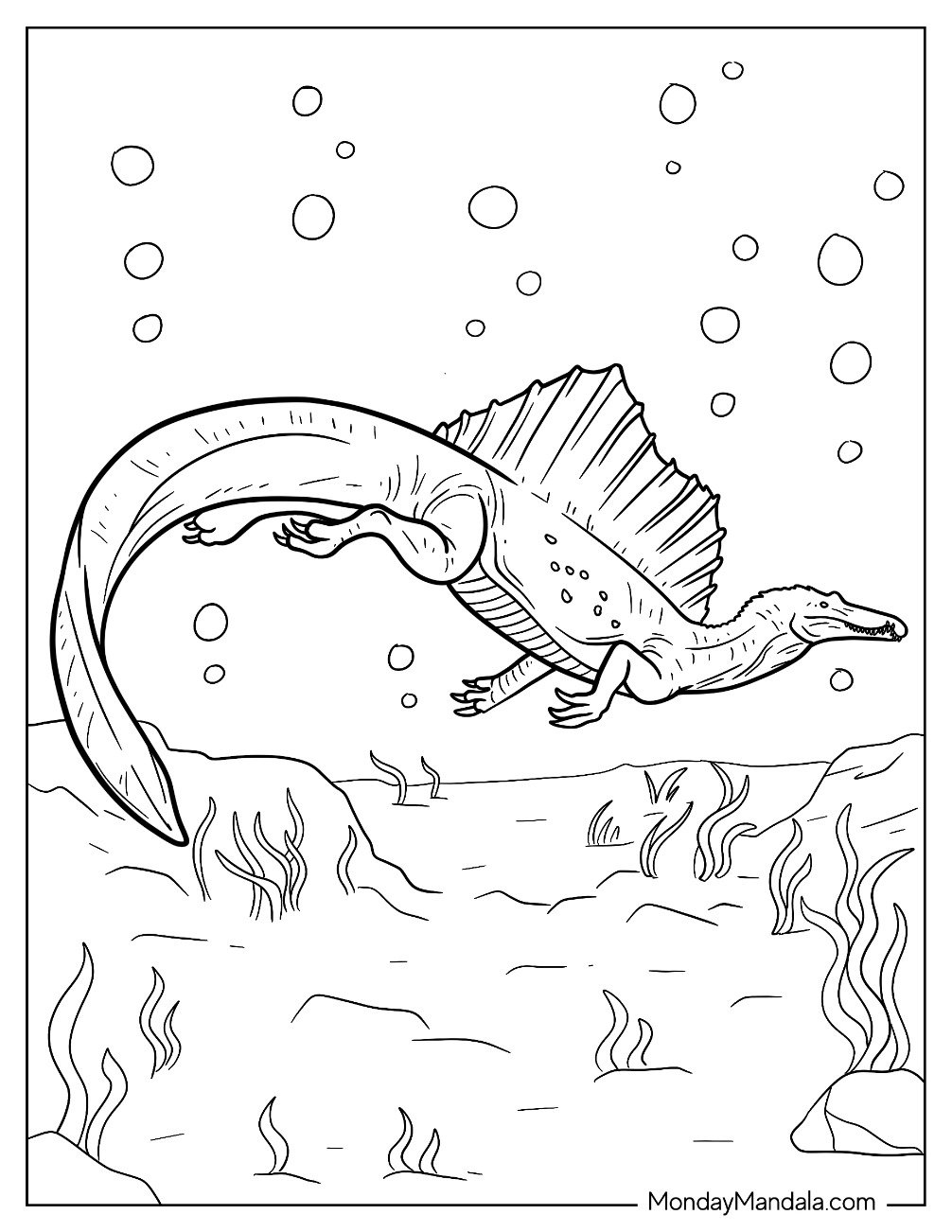 20 Spinosaurus Coloring Pages Free PDF Printables 