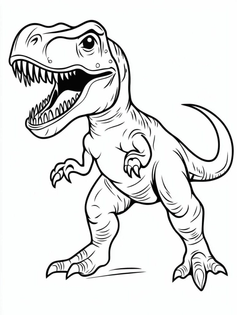 t rex coloring page t rex coloring page
