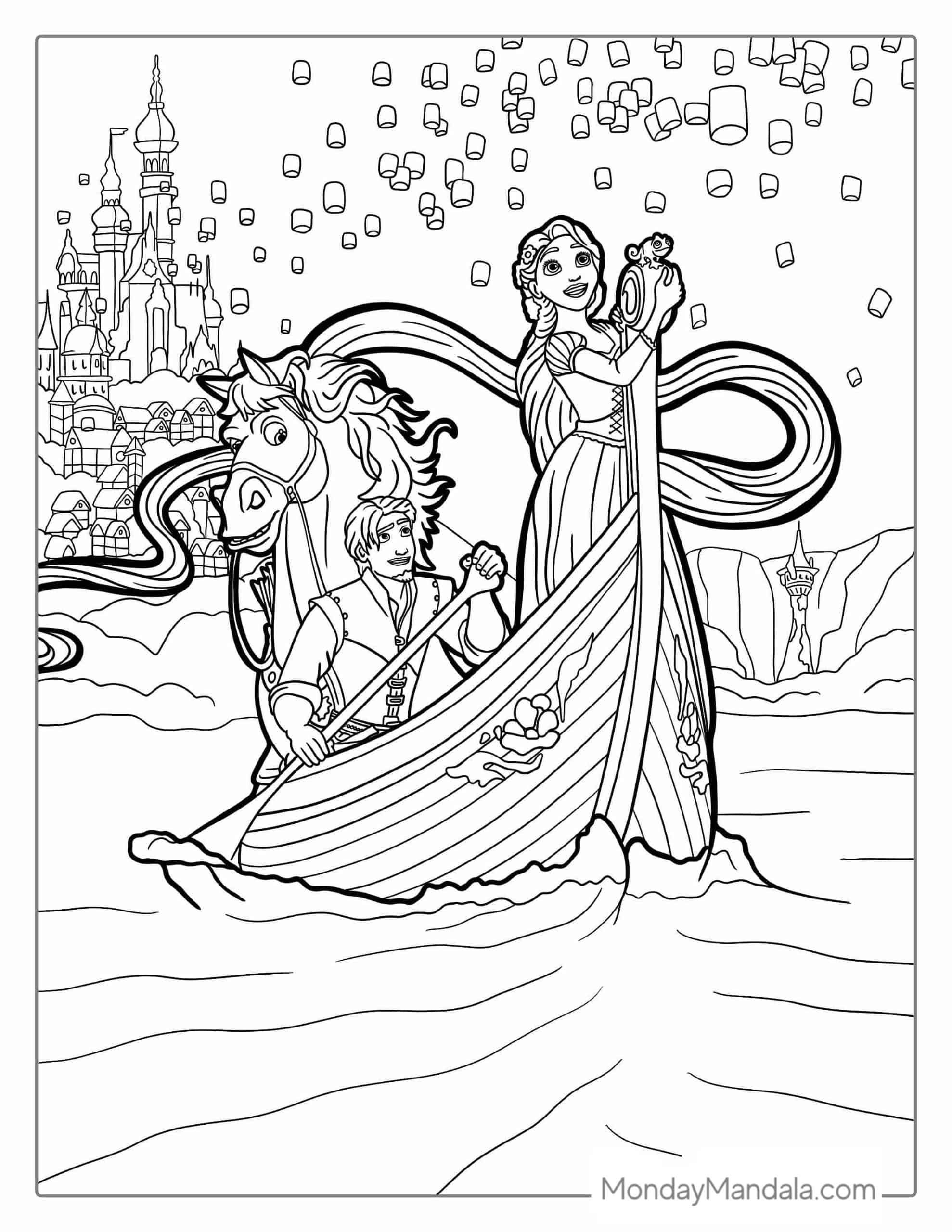 20 Tangled Coloring Pages Free Pdf Printables Artofit 20 Tangled Coloring Pages Free Pdf Printables Artofit