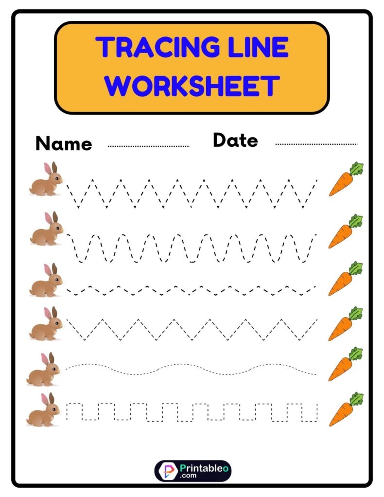 20 Tracing Line Worksheet Download FREE Printable PDFs 20 Tracing Line Worksheet Download FREE Printable PDFs