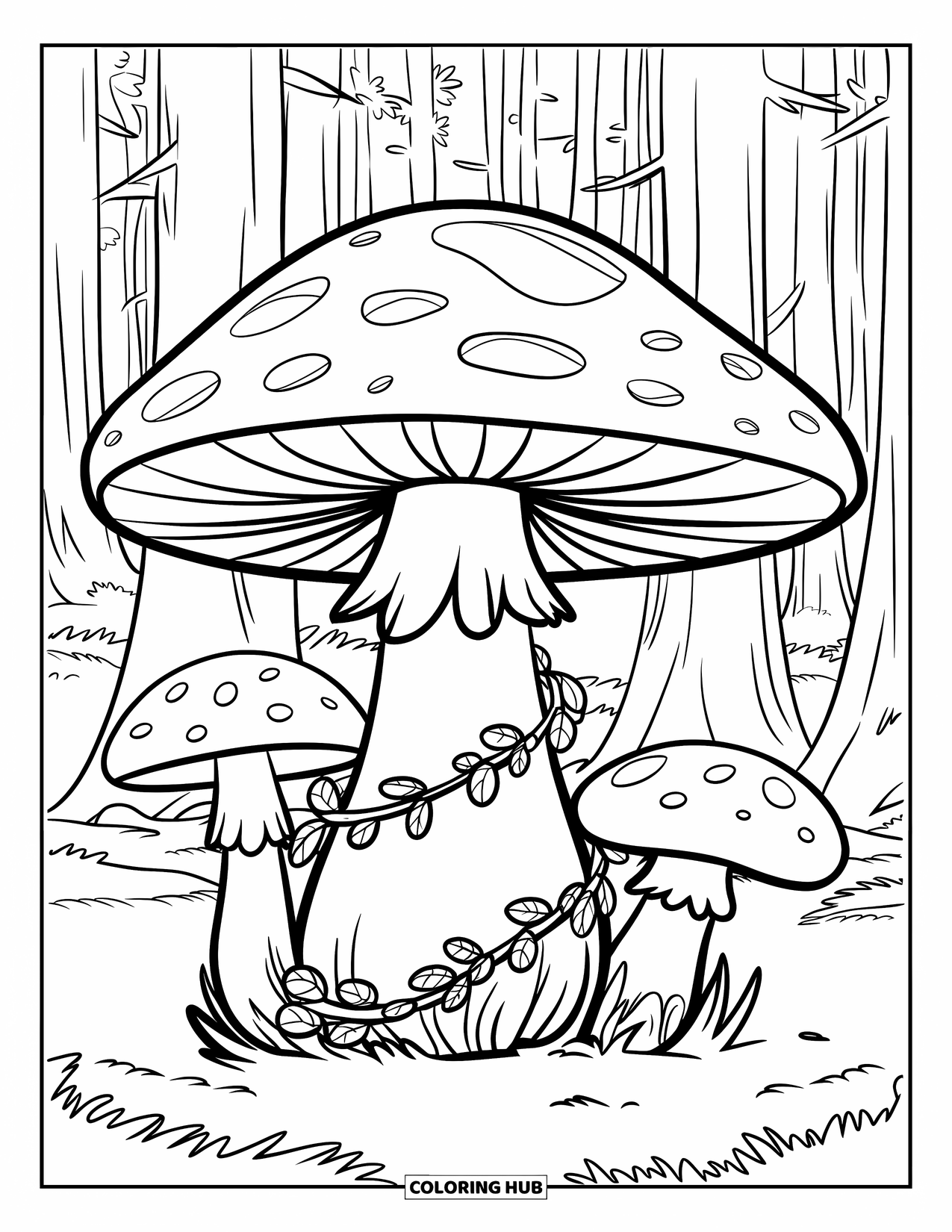 205 Mushroom Coloring Pages For Kids Adults Free Printable PDFs 205 Mushroom Coloring Pages For Kids Adults Free Printable PDFs