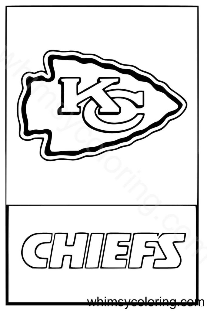 21 Free Kansas City Chiefs Coloring Pages Printable Whimsy Coloring