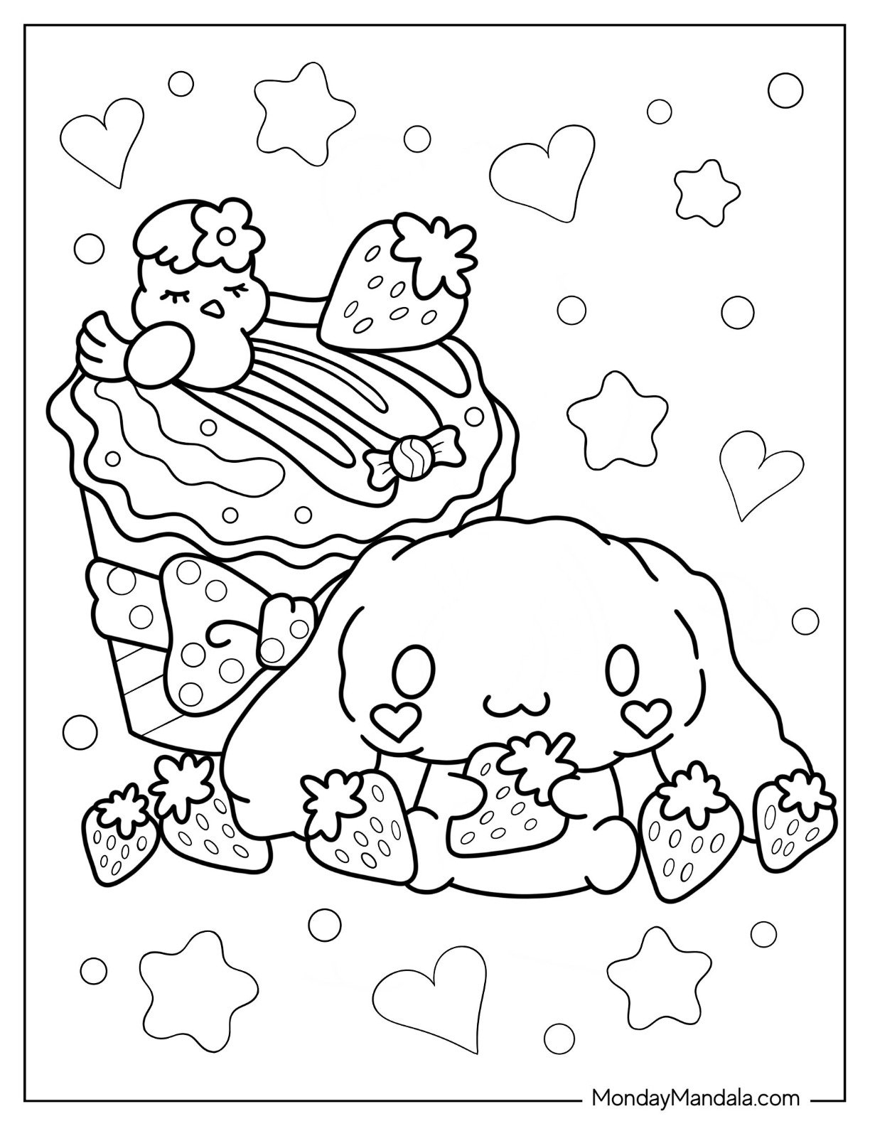 22 Cinnamoroll Coloring Pages Free PDF Printables 22 Cinnamoroll Coloring Pages Free PDF Printables