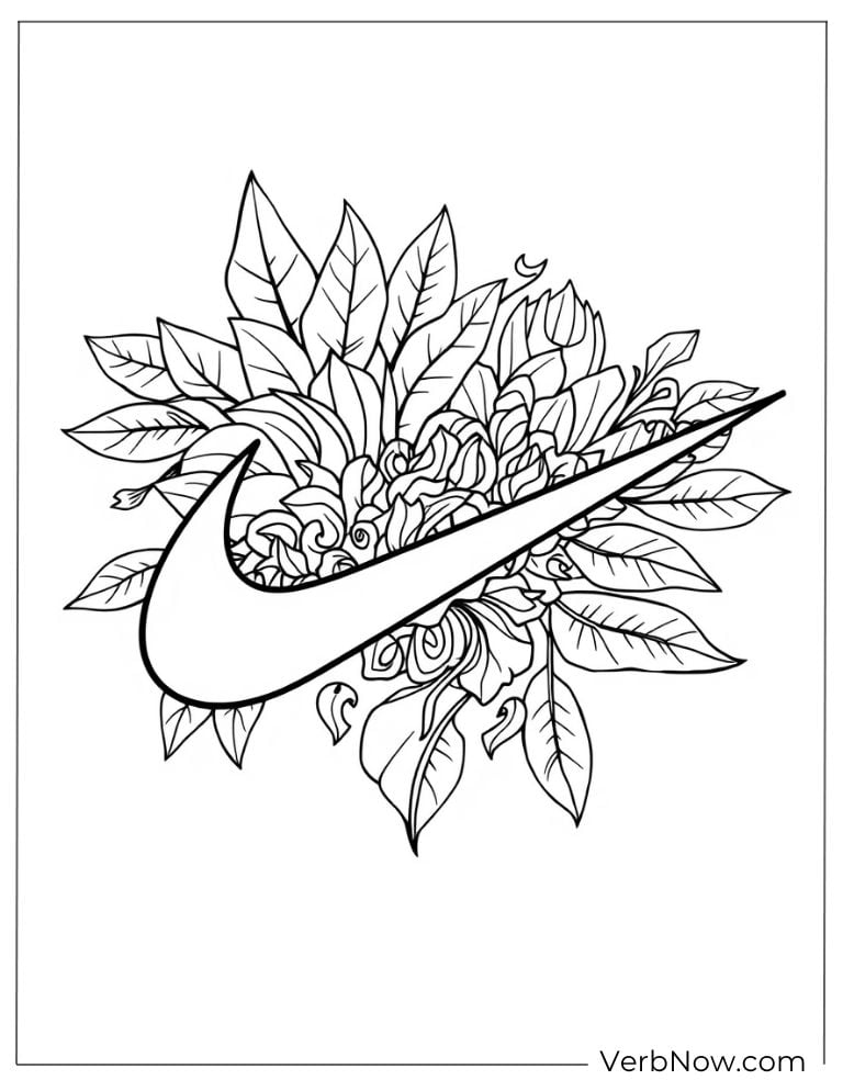 22 Free Nike Coloring Pages Printable PDF 