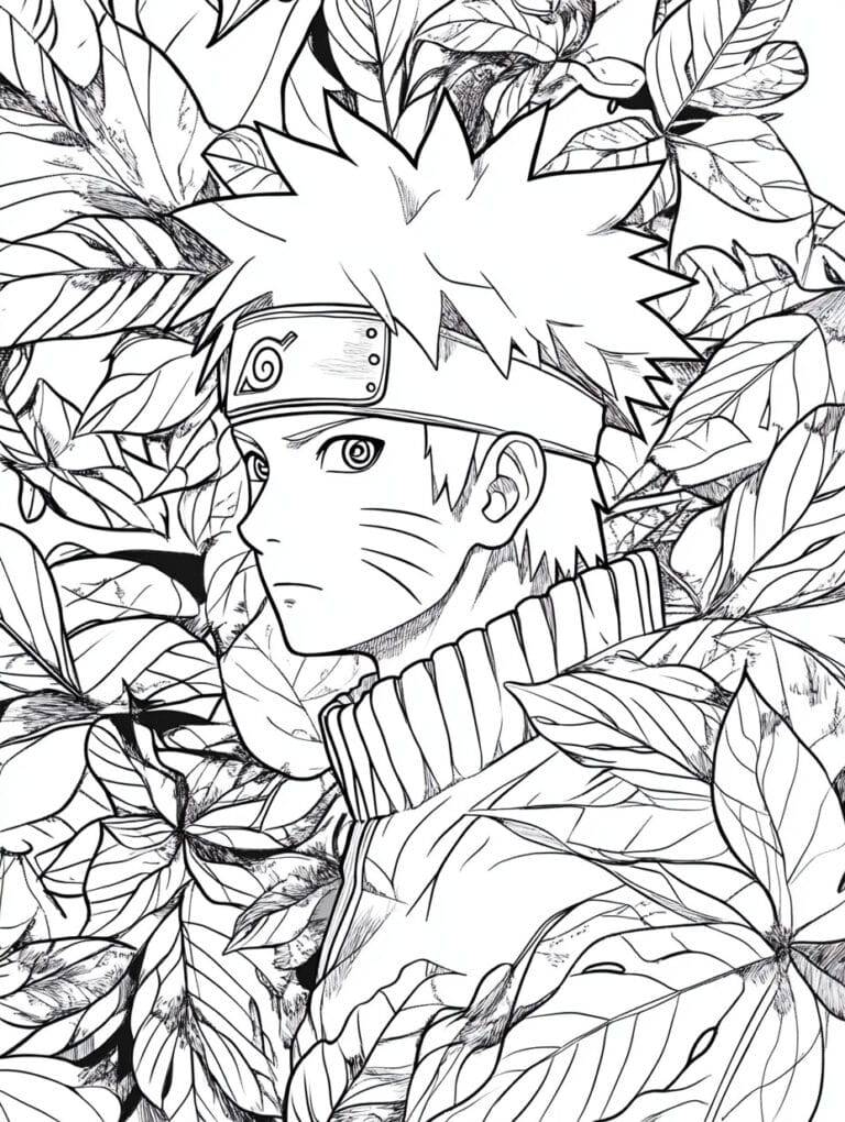 22 Free Printable Naruto Coloring Pages Ninja Fun 