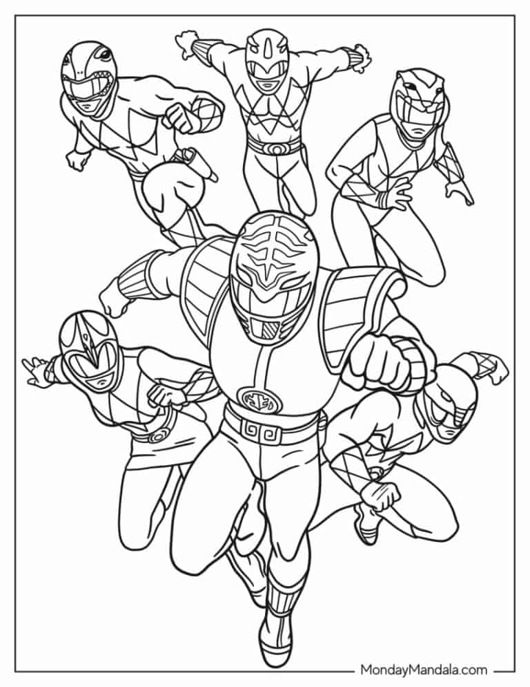 22 Power Rangers Coloring Pages Free PDF Printables 22 Power Rangers Coloring Pages Free PDF Printables