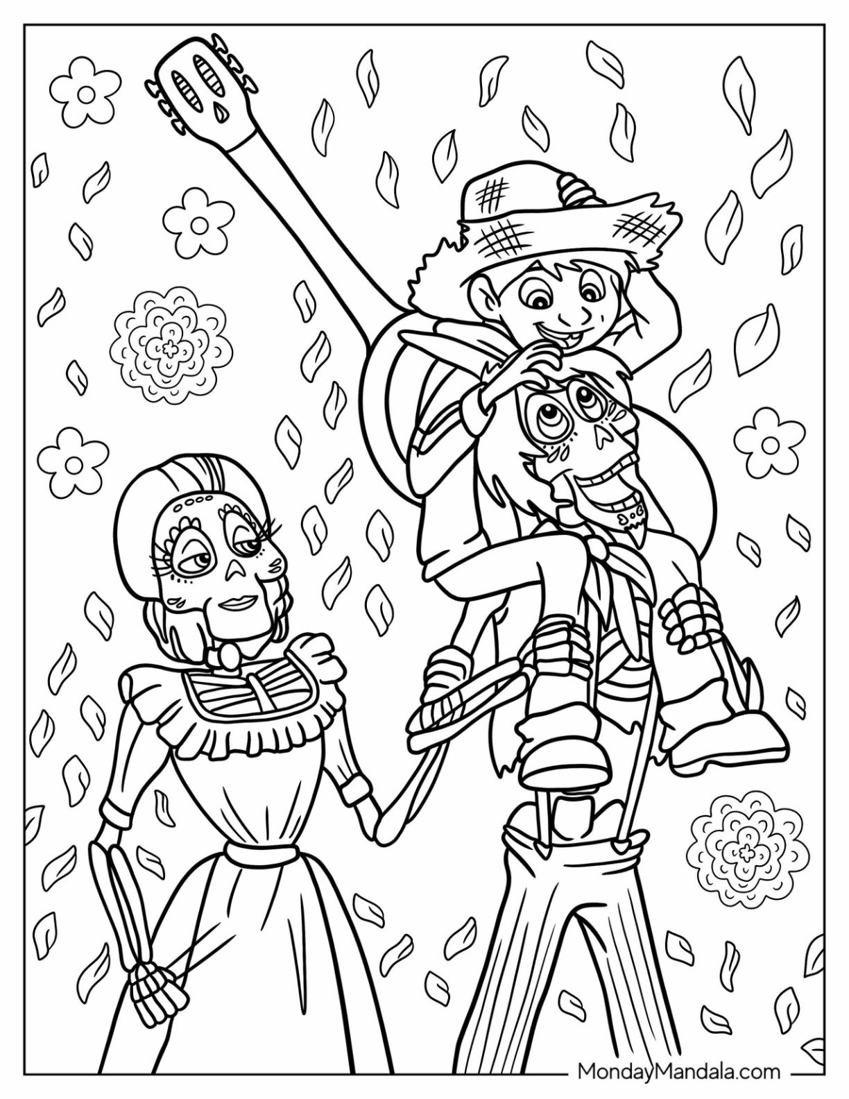 coco coloring pages coco coloring pages