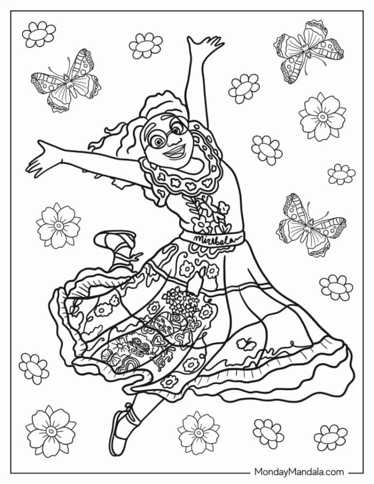24 Encanto Coloring Pages Free PDF Printables 