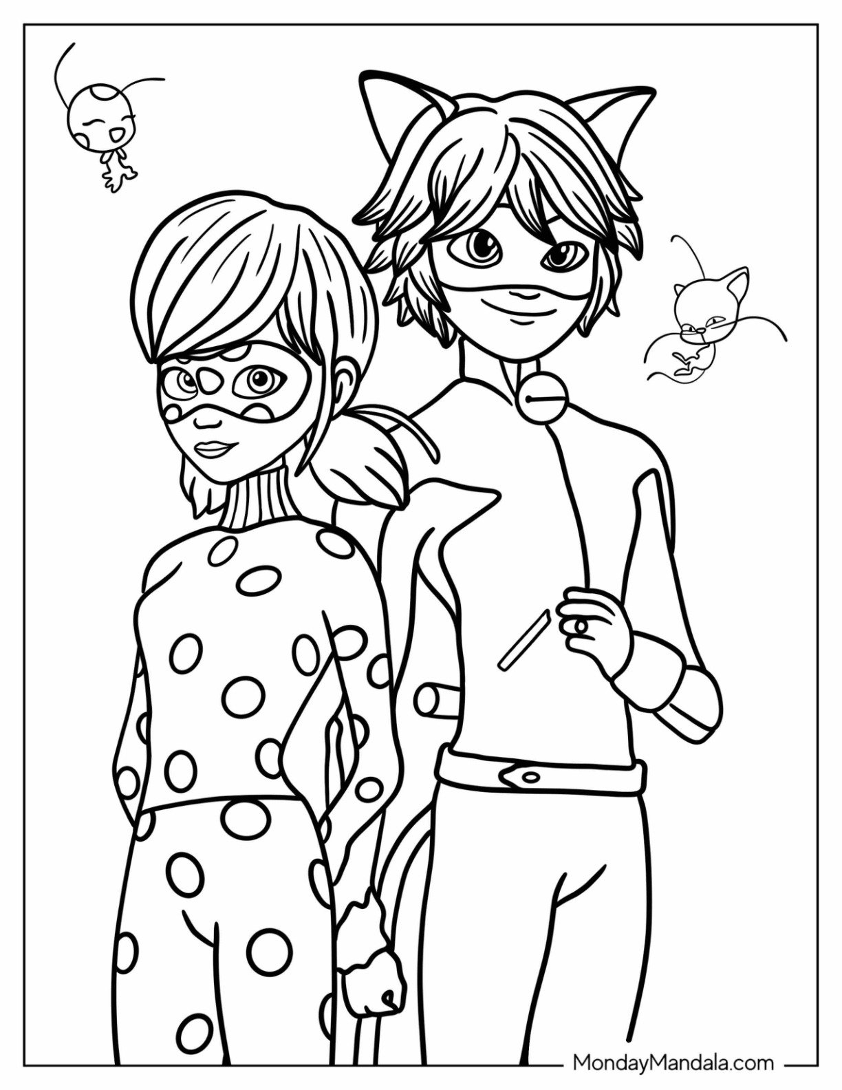 24 Miraculous Ladybug Coloring Pages Free PDF Printables 24 Miraculous Ladybug Coloring Pages Free PDF Printables