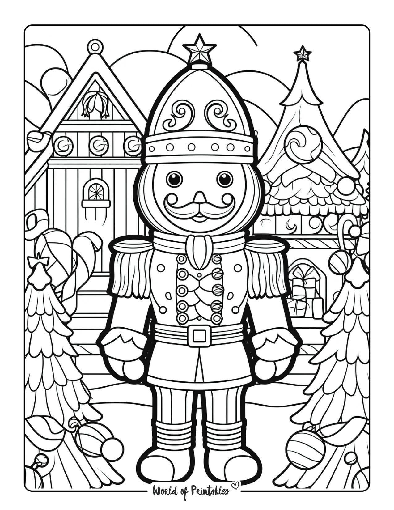 24 Nutcracker Coloring Pages Free Pdf Printables Artofit