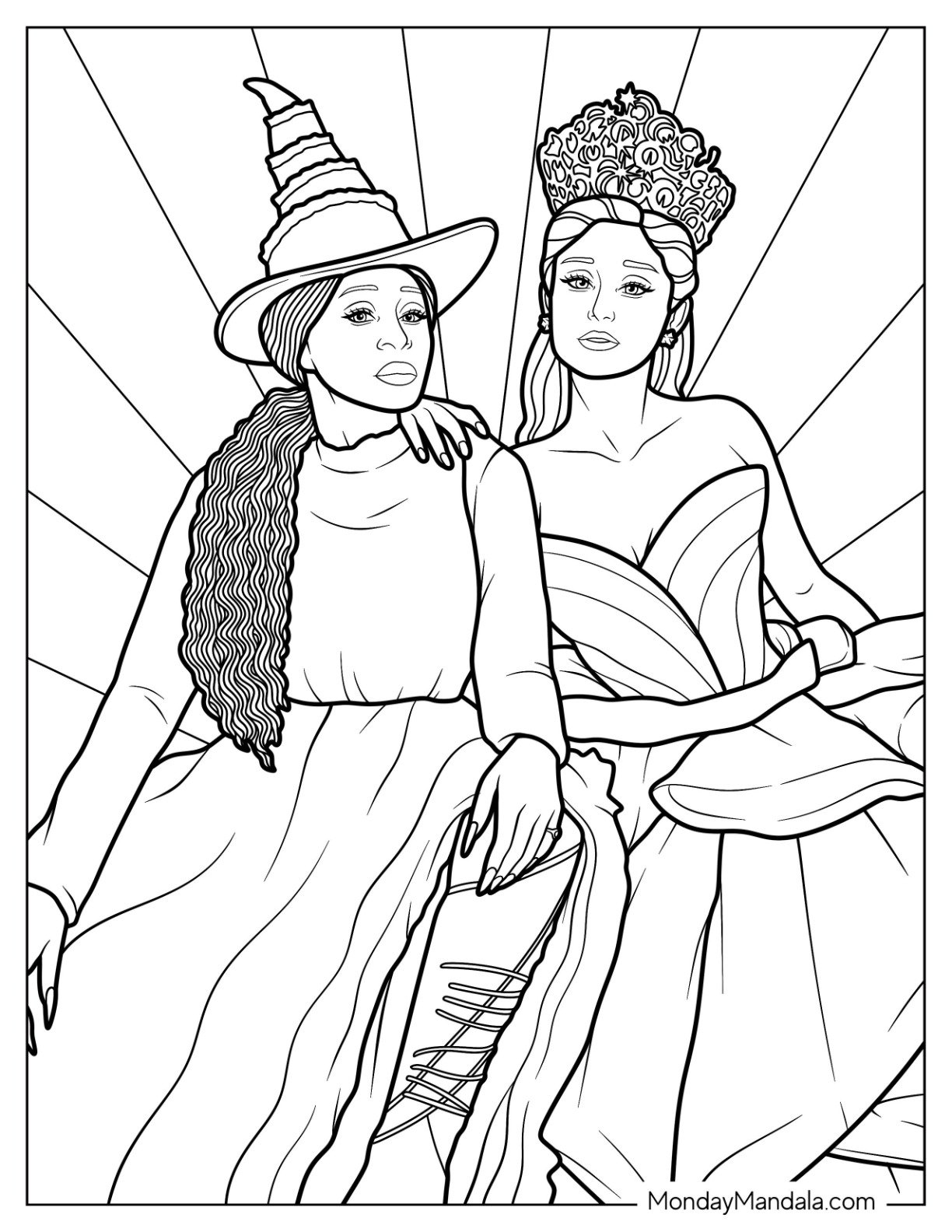 24 Wicked Coloring Pages Free PDF Printables 
