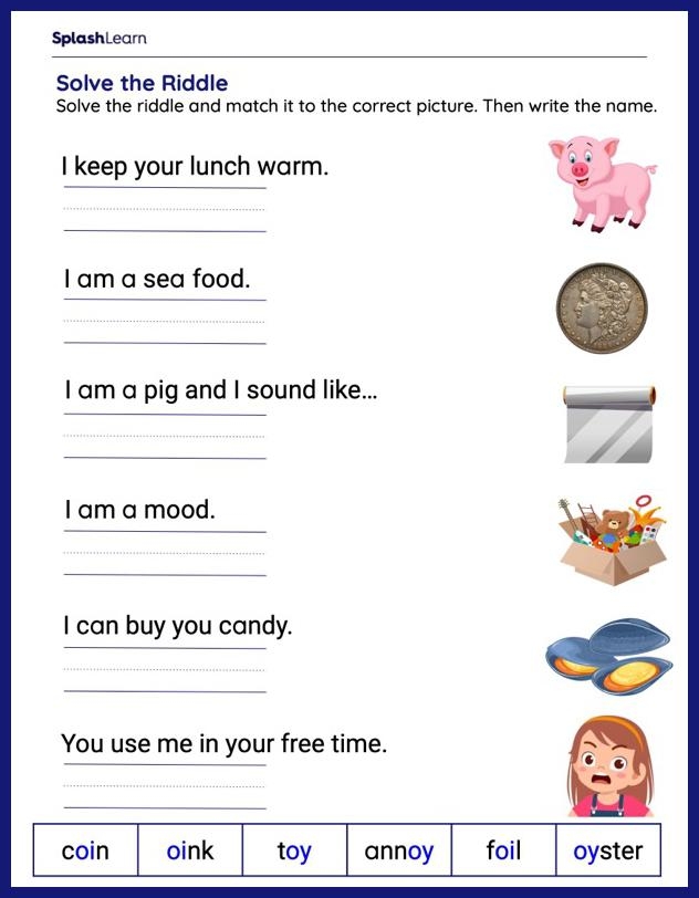 2nd grade english worksheets