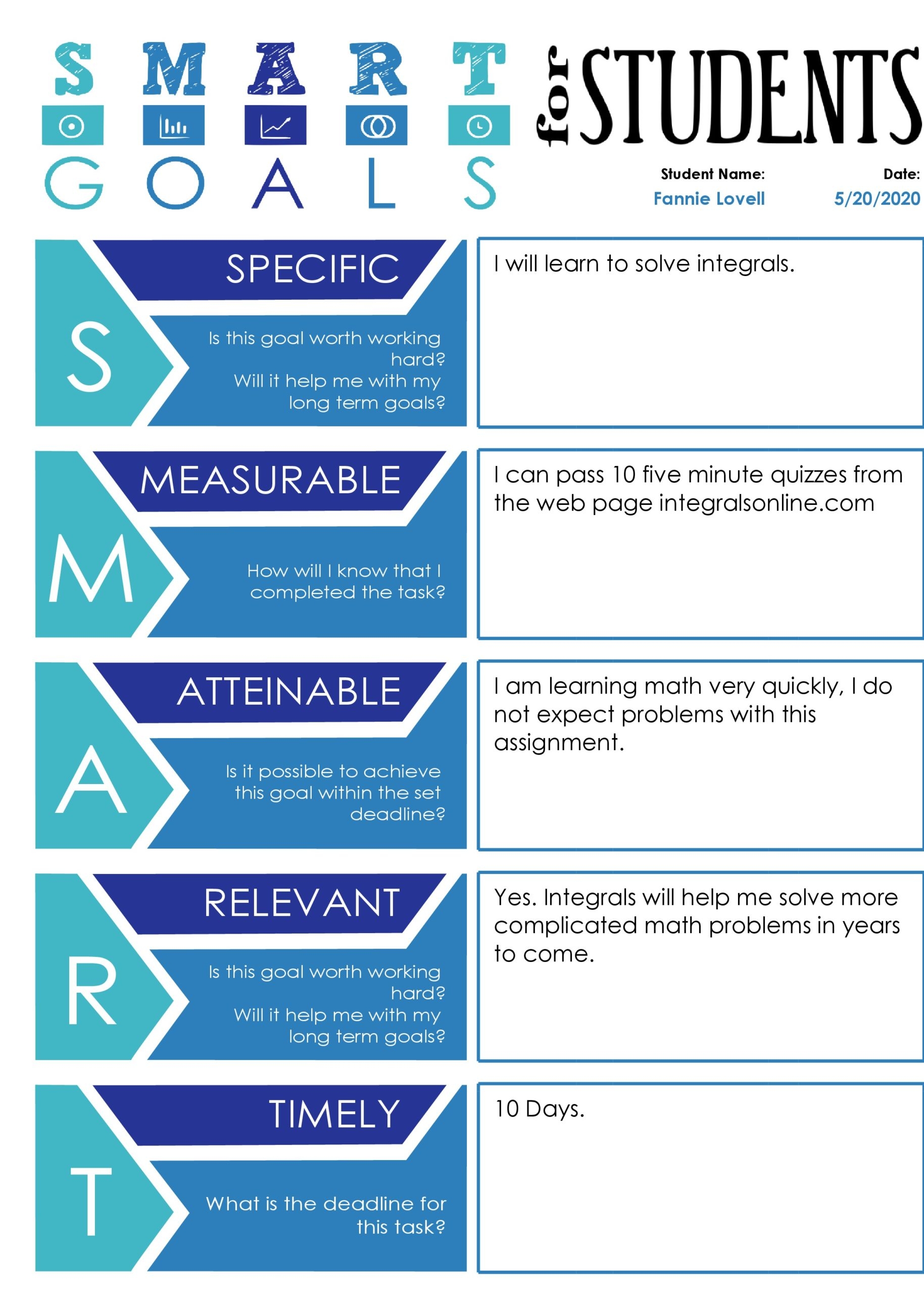 30 Best SMART Goals Worksheets Excel Word PDF 