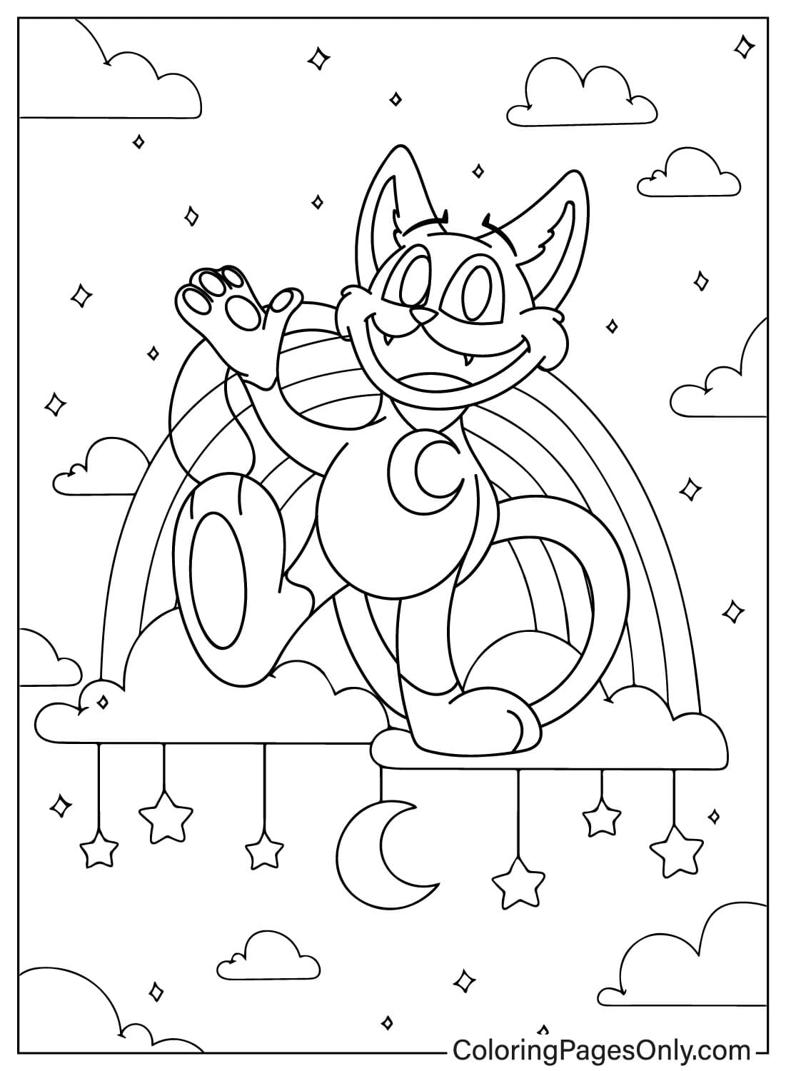 catnap coloring pages