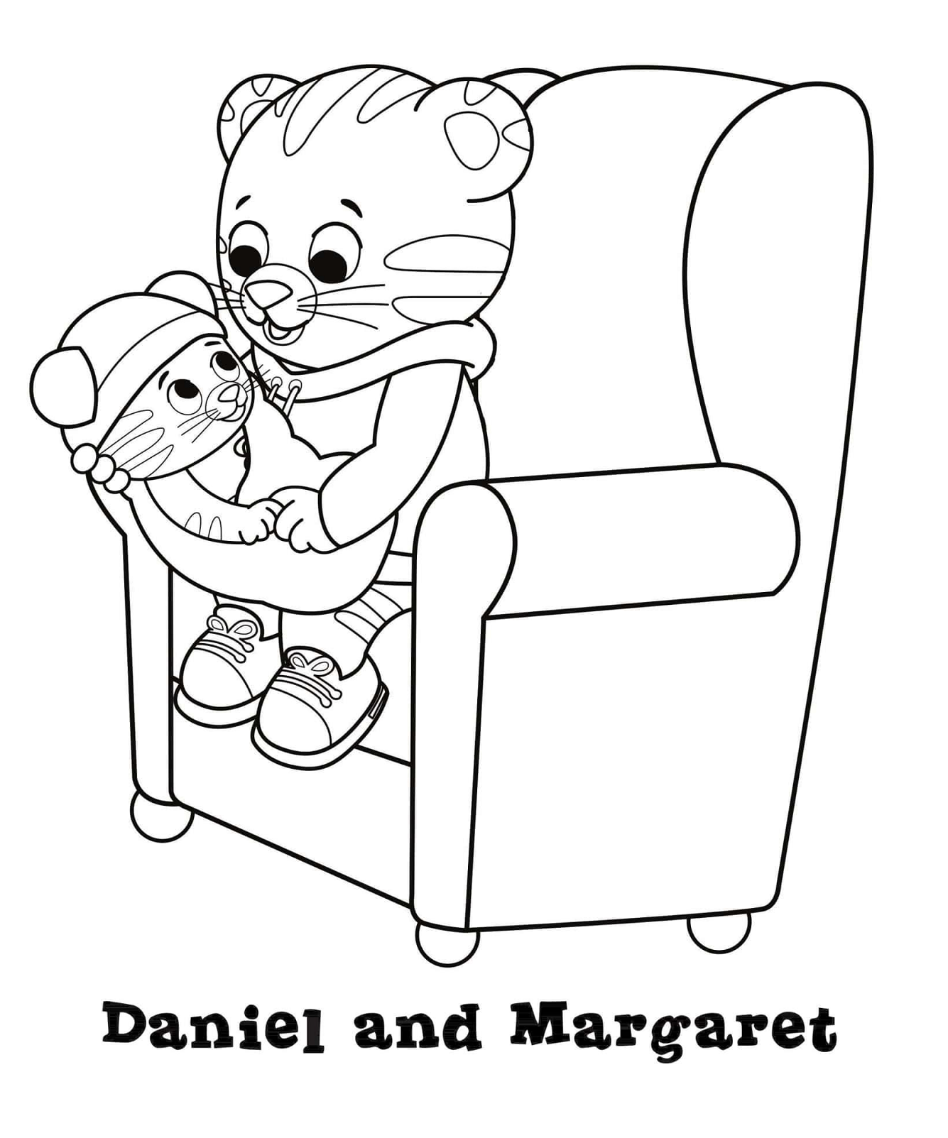30 Daniel Tiger Coloring Pages Free Printable PDF Online Coloring