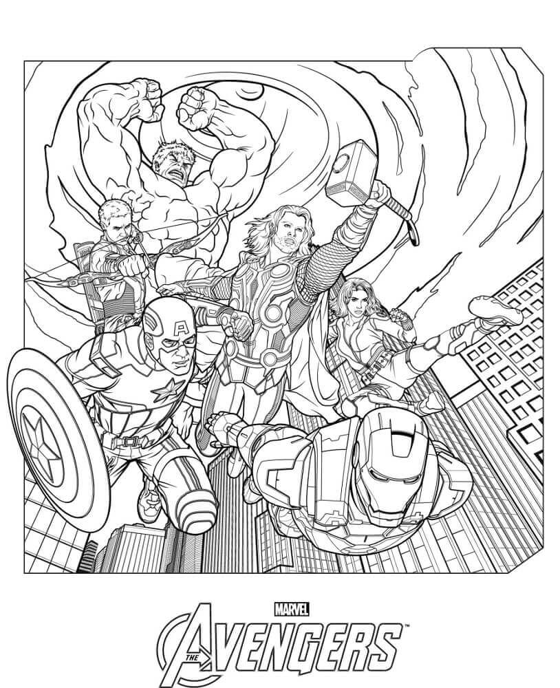 30 Free Avengers Coloring Pages Printable ScribbleFun 30 Free Avengers Coloring Pages Printable ScribbleFun