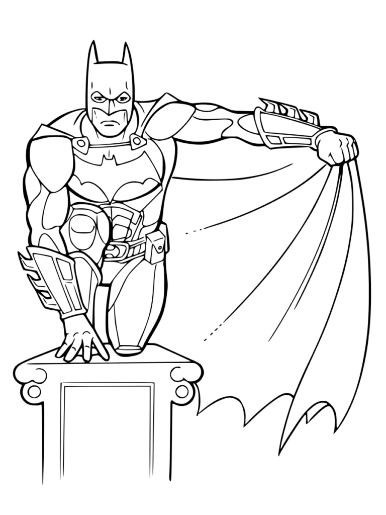 30 Free Batman Coloring Pages Printable