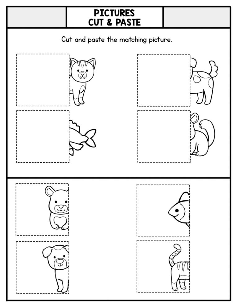 30 Free Printable Cut And Paste Worksheet Templates PDF Sample 30 Free Printable Cut And Paste Worksheet Templates PDF Sample