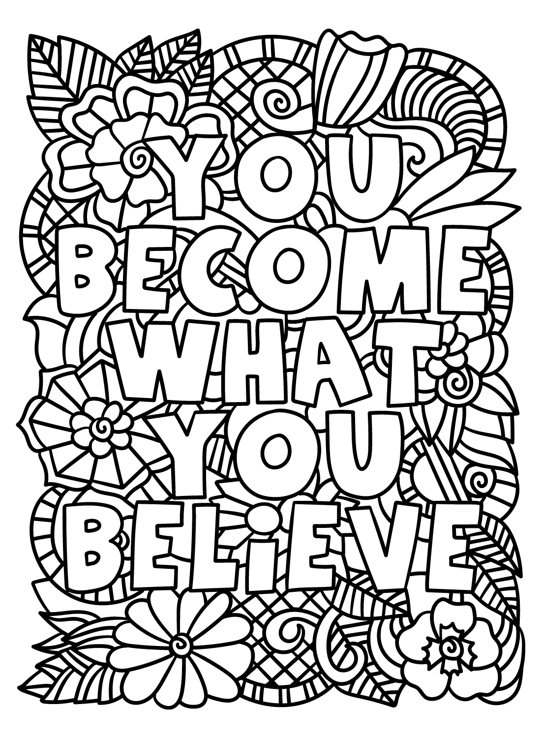 30 Inspirational Coloring Pages Free Printable PDF Online Coloring