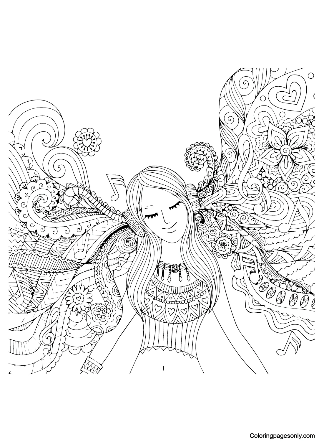 30 Mindfulness Coloring Pages Free Printable PDF Online Coloring