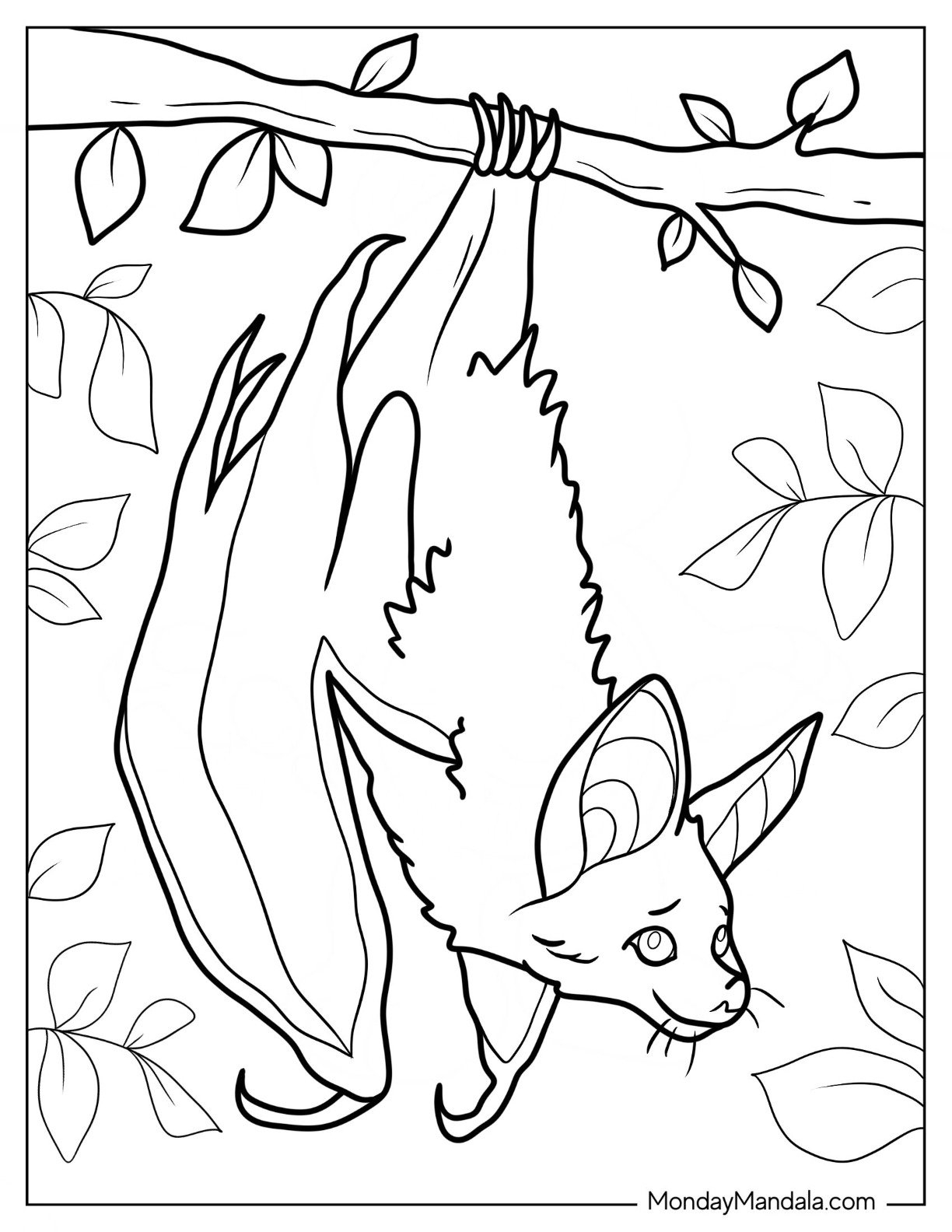 31 Bat Coloring Pages Free PDF Printables 31 Bat Coloring Pages Free PDF Printables