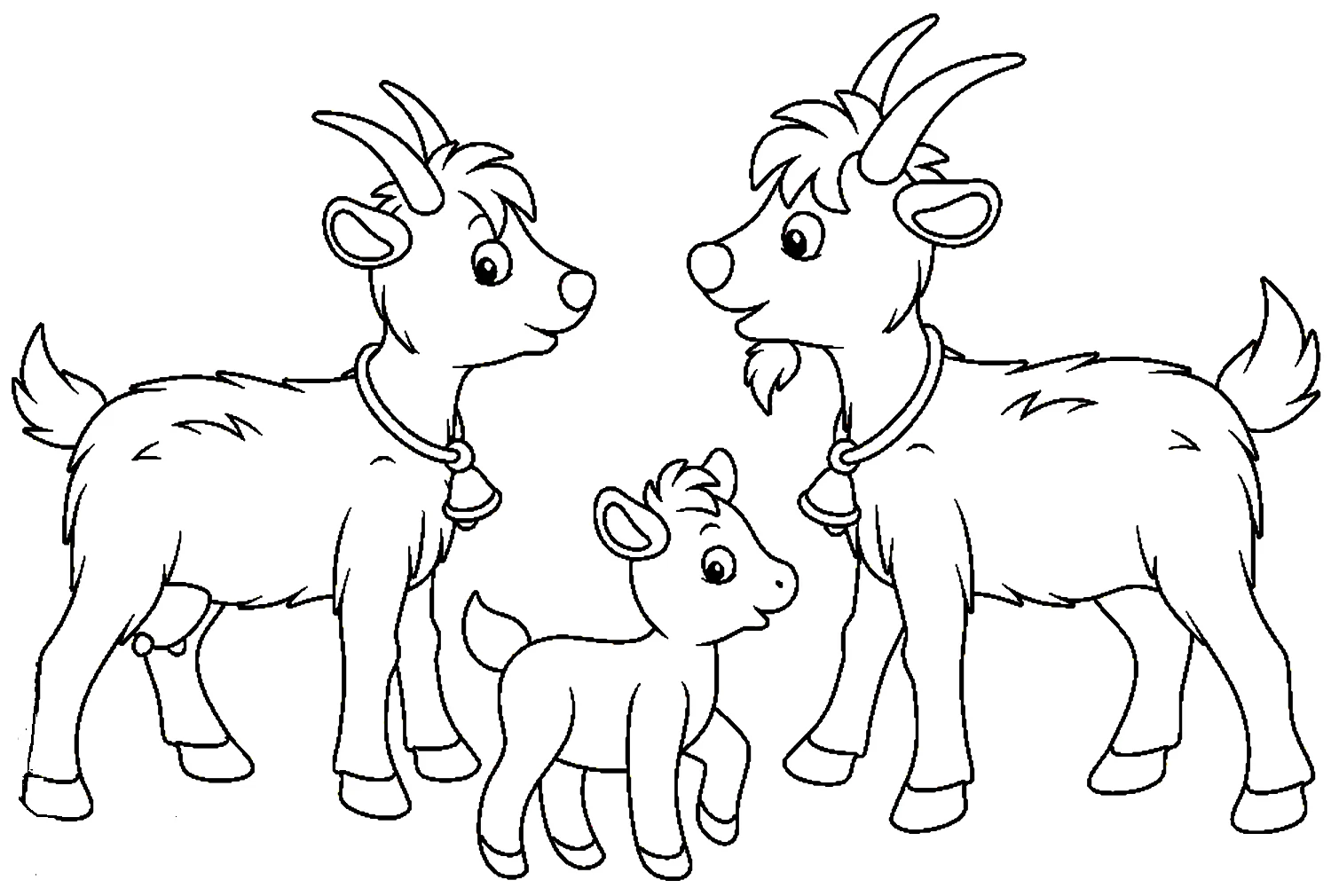 33 Goat Coloring Pages Free Printable For Kids And Adults
