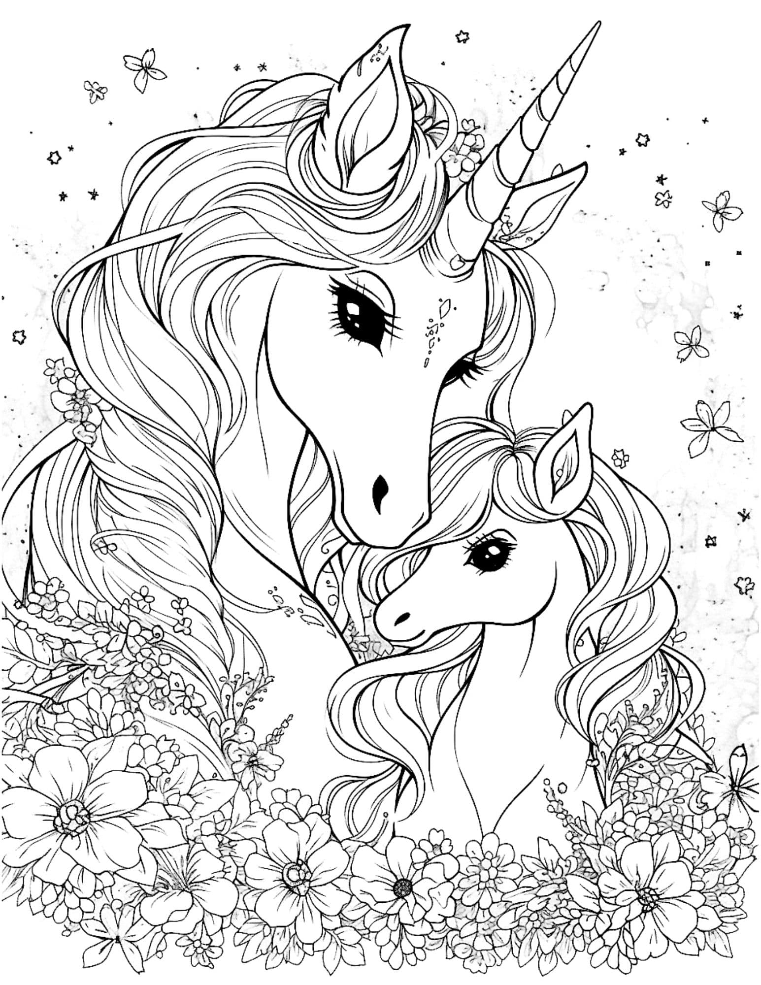 33 Magical Unicorn Coloring Pages For Kids And Adults