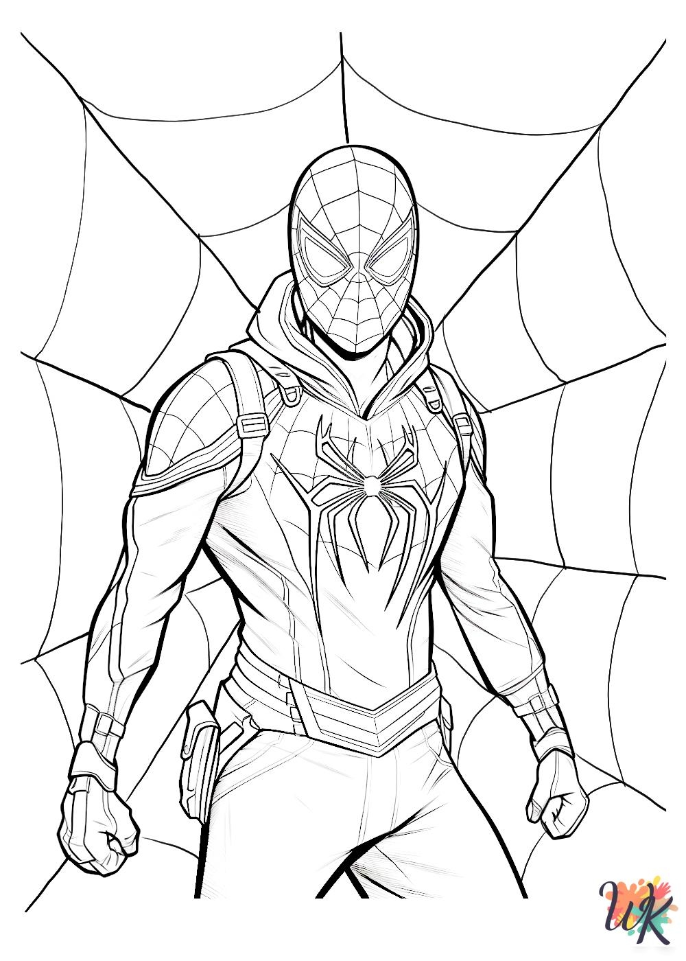33 Miles Morales Coloring Pages Free Printable Sheets