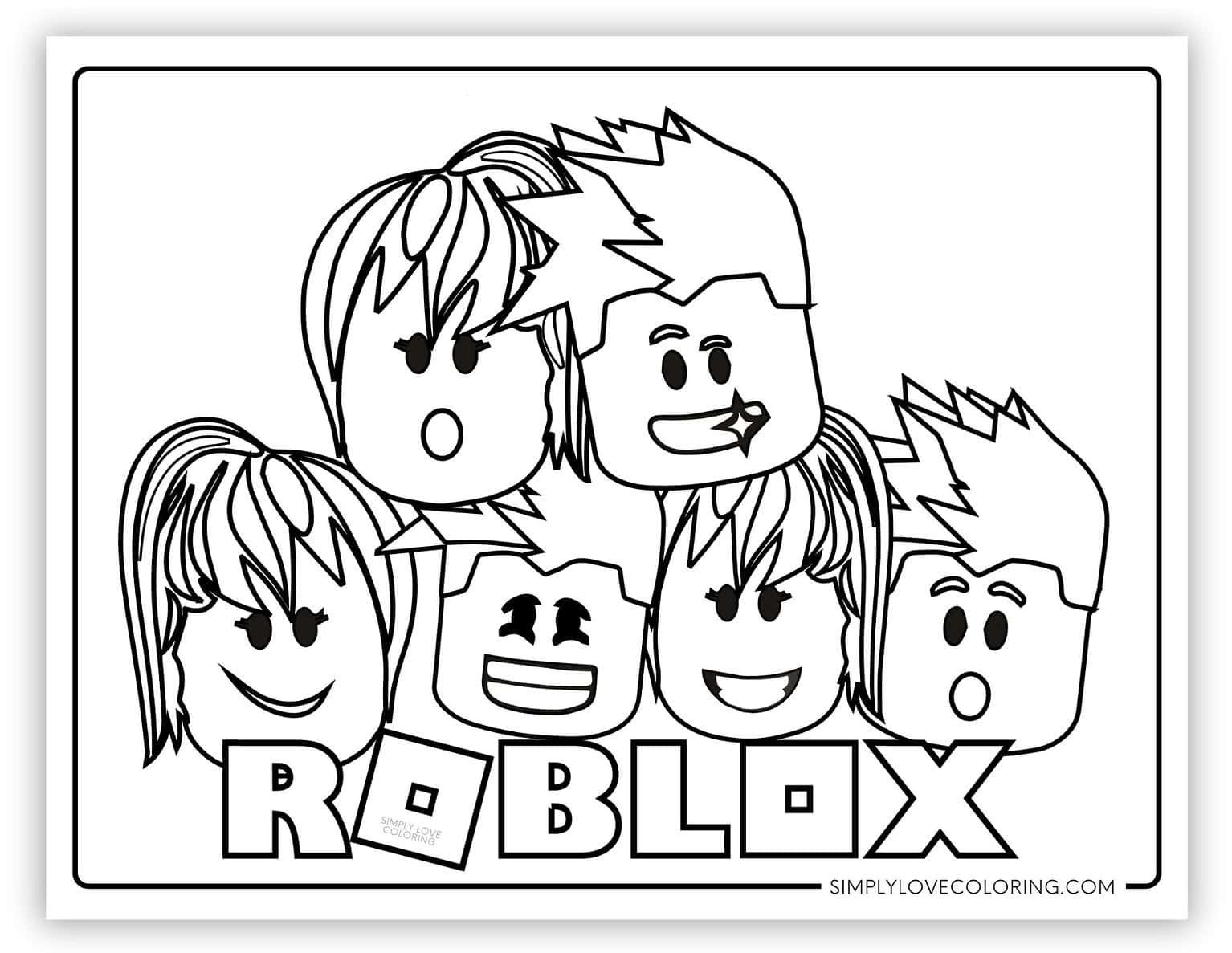 34 Roblox Coloring Pages Free PDF Printables Simply Love Coloring 34 Roblox Coloring Pages Free PDF Printables Simply Love Coloring