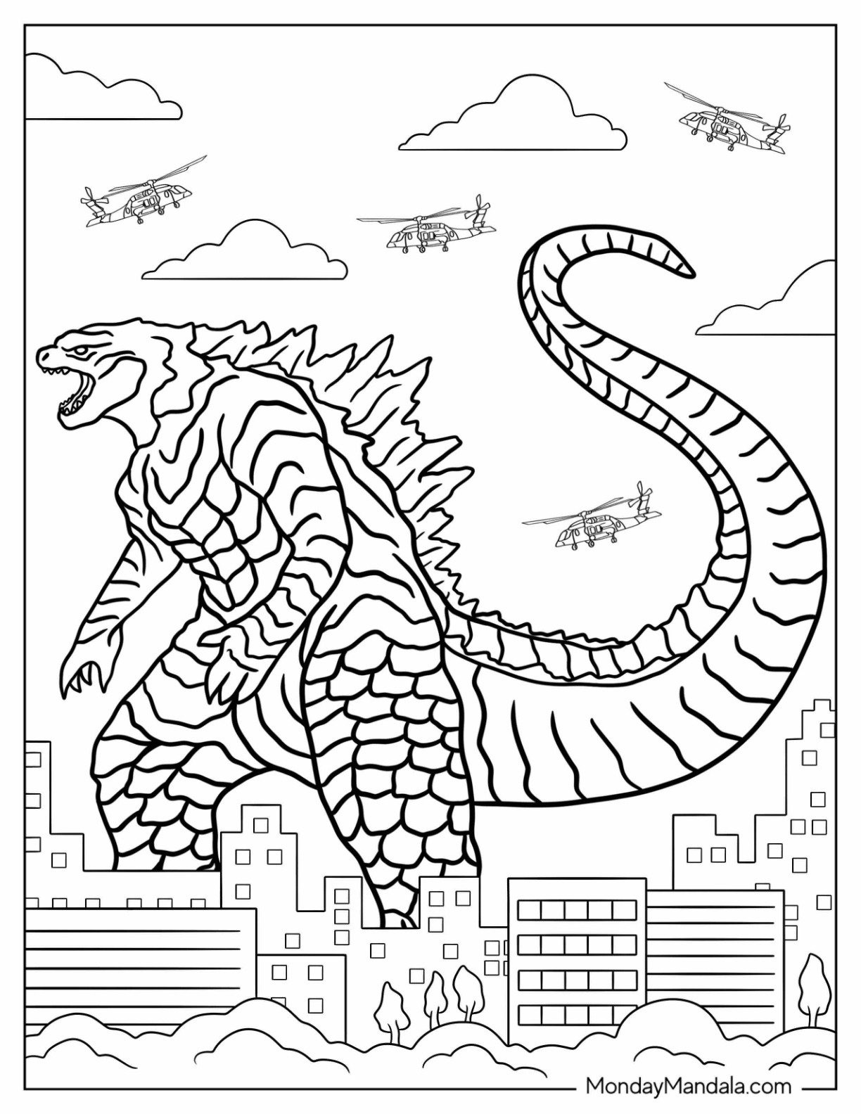 35 Godzilla Coloring Pages Free PDF Printables 35 Godzilla Coloring Pages Free PDF Printables