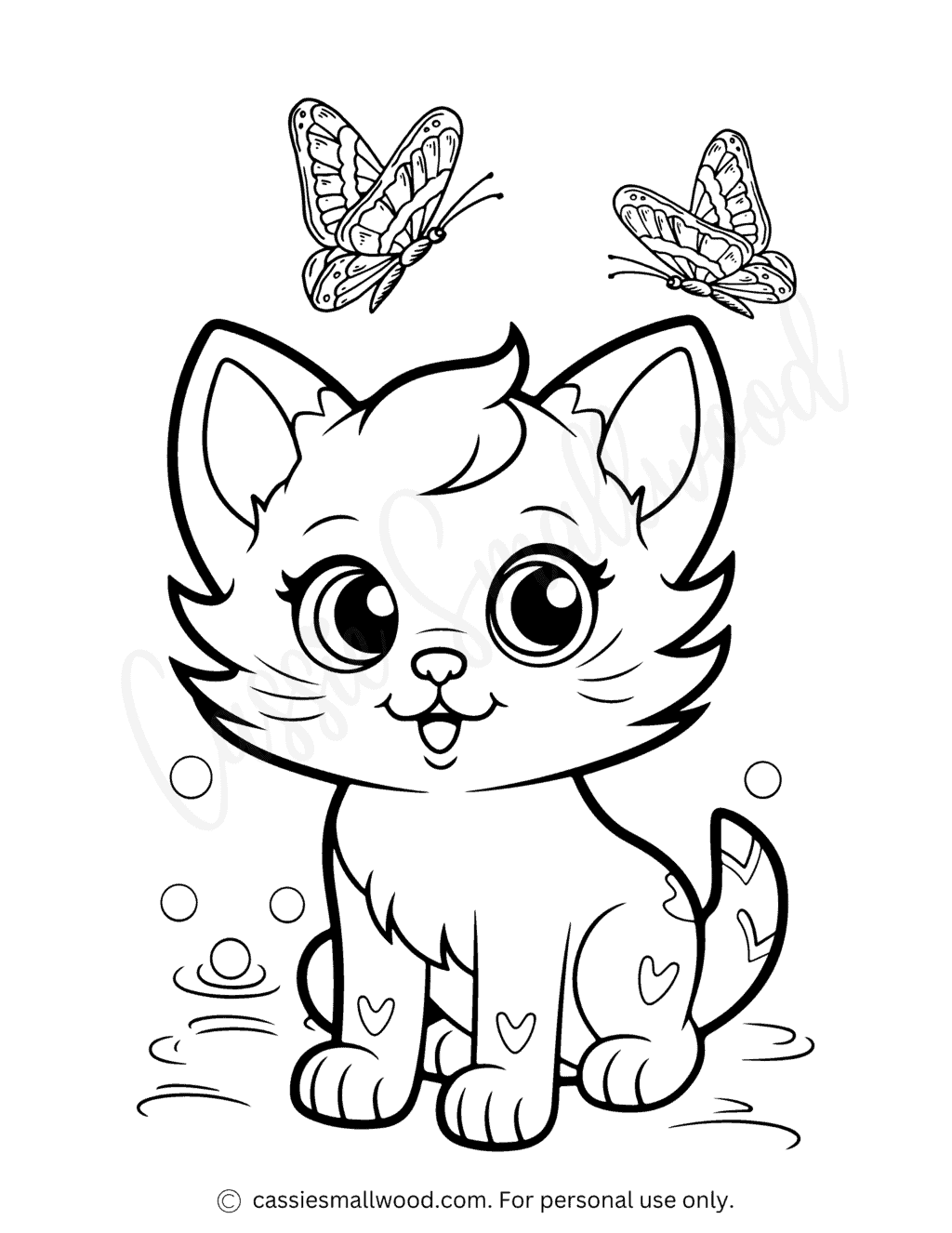 37 Cute Cat Coloring Pages Cassie Smallwood 37 Cute Cat Coloring Pages Cassie Smallwood
