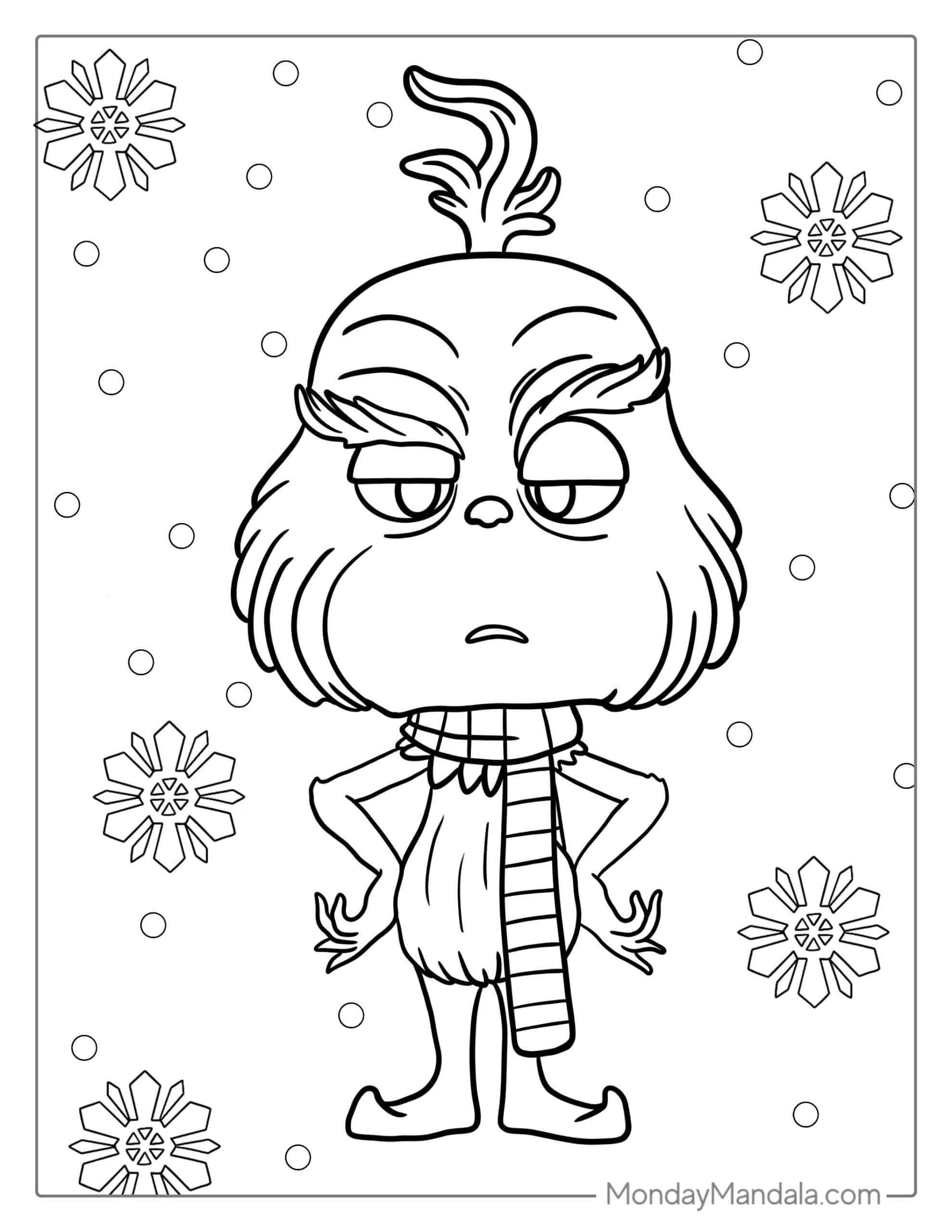 38 Grinch Coloring Pages Free Pdf Printables Artofit