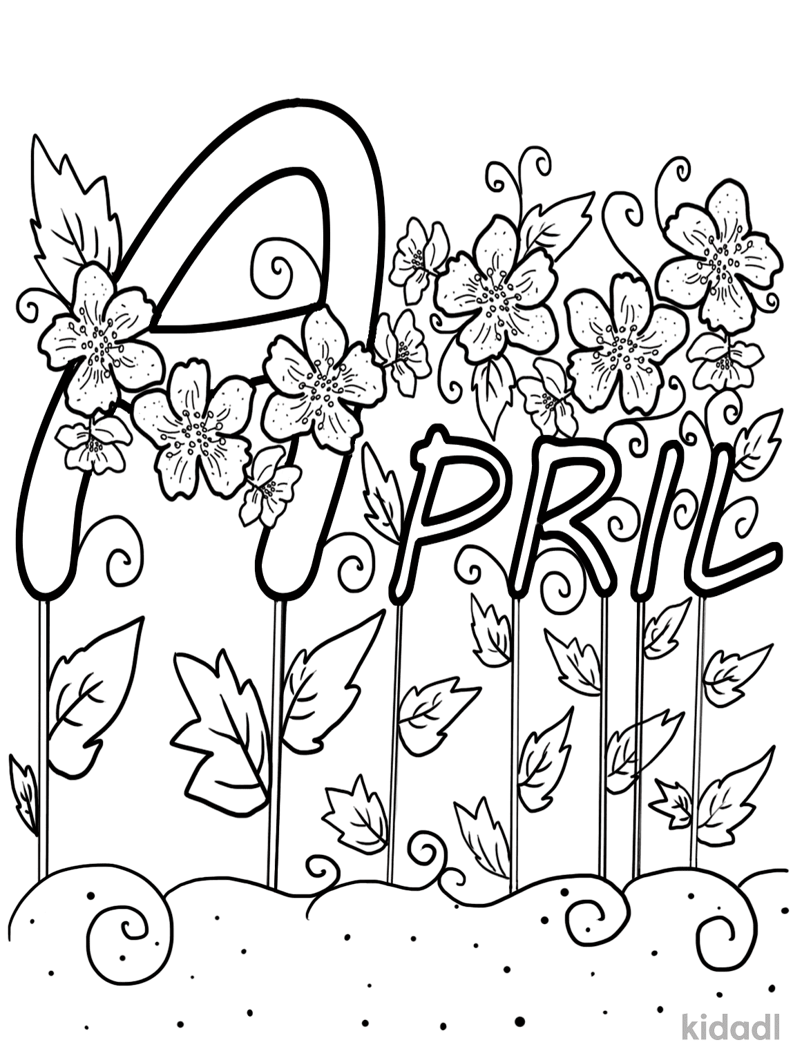 40 April 2025 Coloring Pages Free Printable PDF JPG PNG Online 40 April 2025 Coloring Pages Free Printable PDF JPG PNG Online