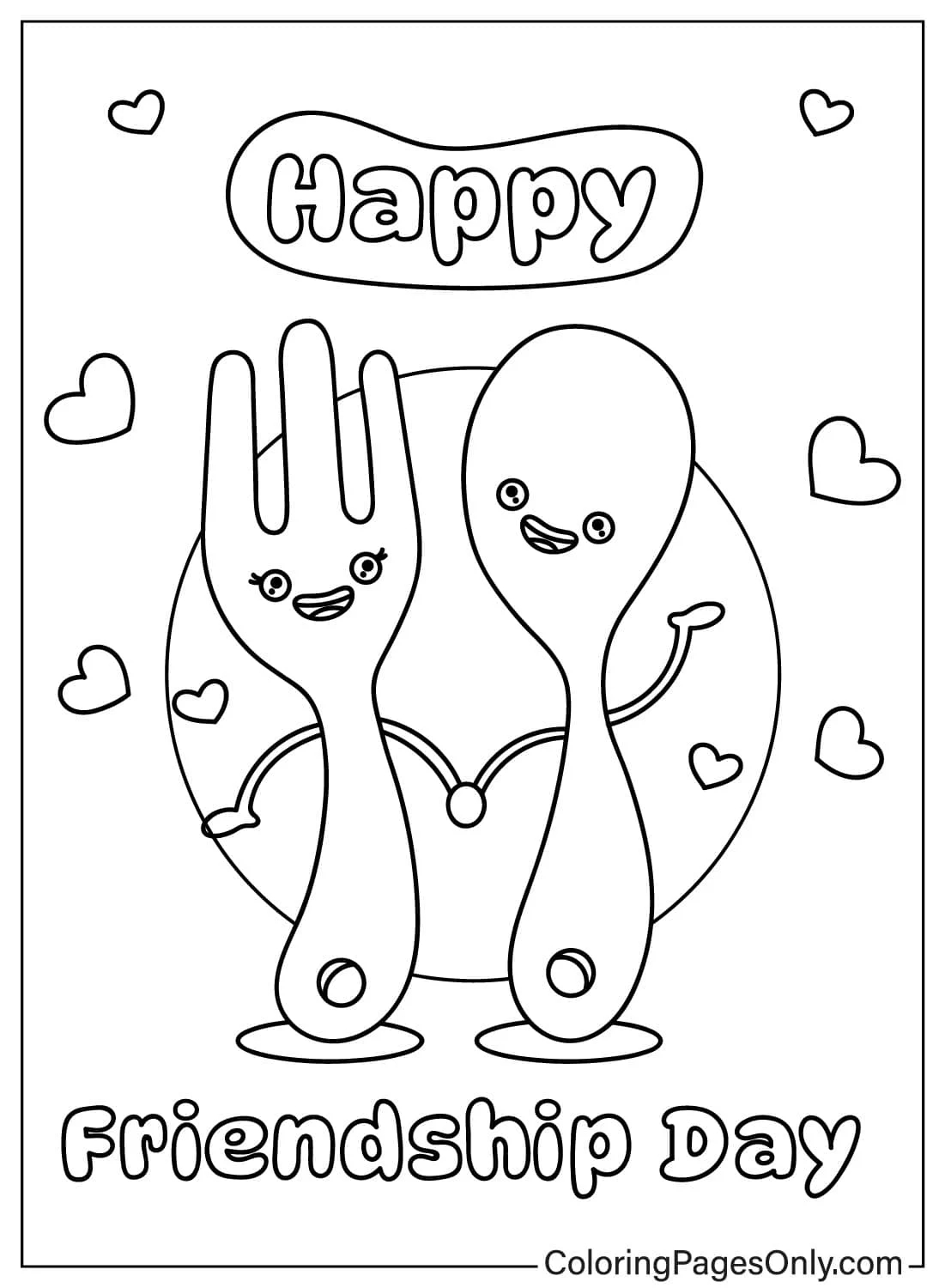 40 Friendship Coloring Pages Free Printable PDF Online Coloring 40 Friendship Coloring Pages Free Printable PDF Online Coloring