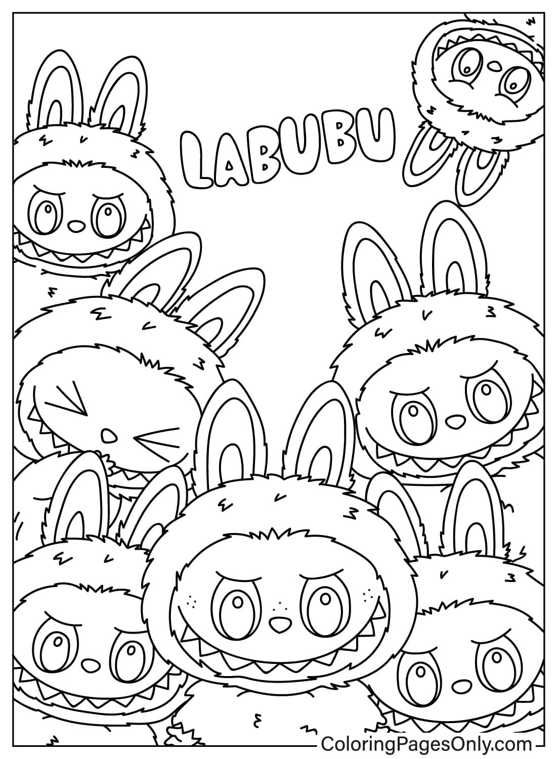 40 Labubu Coloring Pages Free Printable PDF JPG PNG Online Coloring 40 Labubu Coloring Pages Free Printable PDF JPG PNG Online Coloring