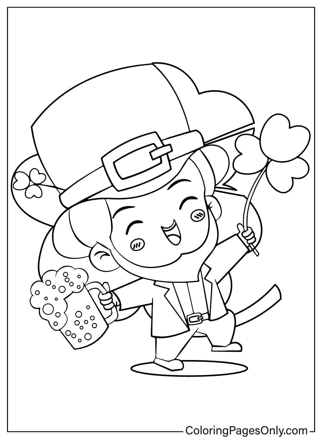 40 Leprechaun Coloring Pages Free Printable PDF Online Coloring