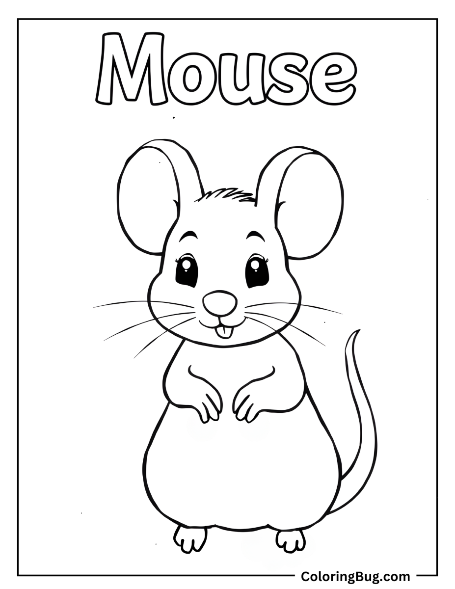 40 Mouse Coloring Pages Free Printable PDFs 40 Mouse Coloring Pages Free Printable PDFs