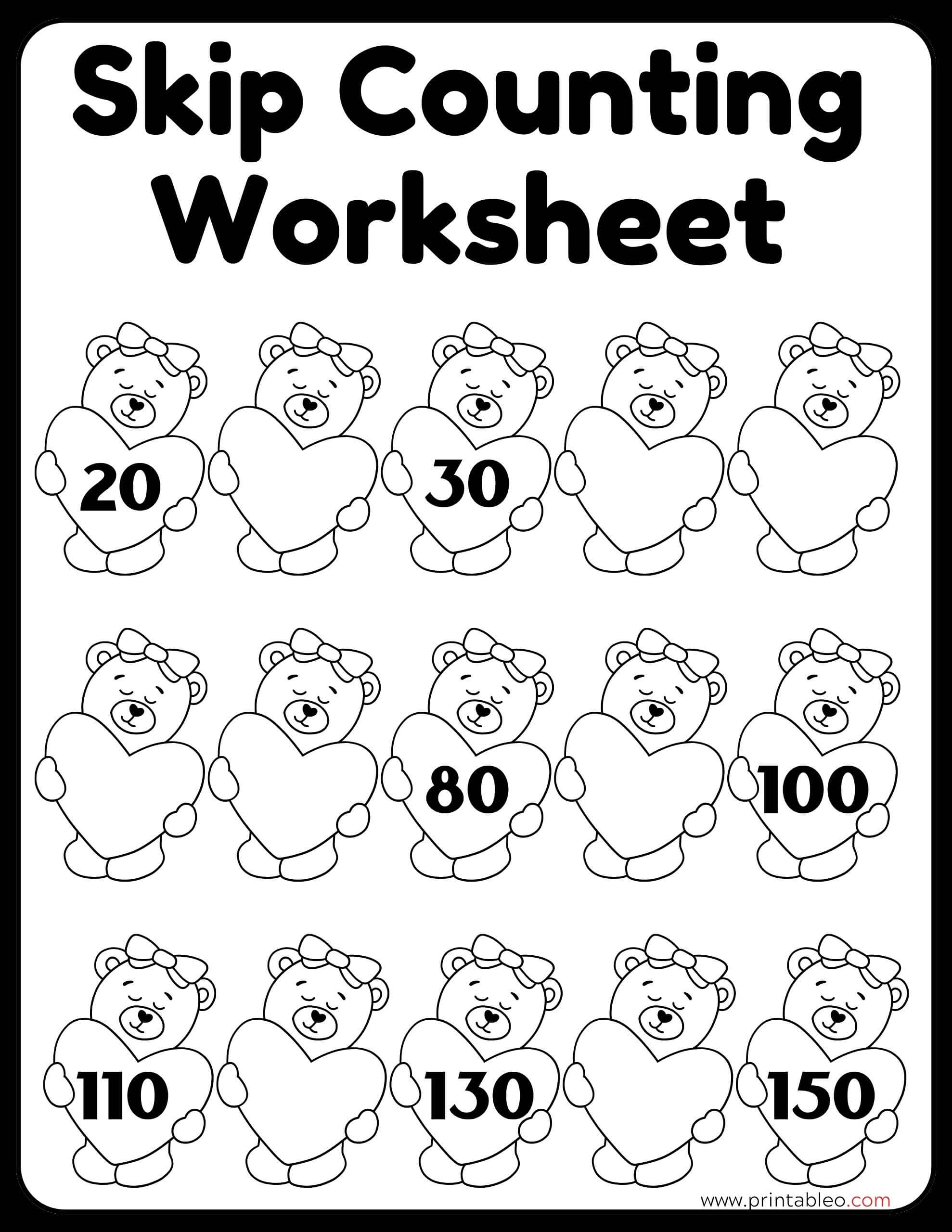 40 Skip Counting Worksheets Download FREE Printable PDFs 40 Skip Counting Worksheets Download FREE Printable PDFs