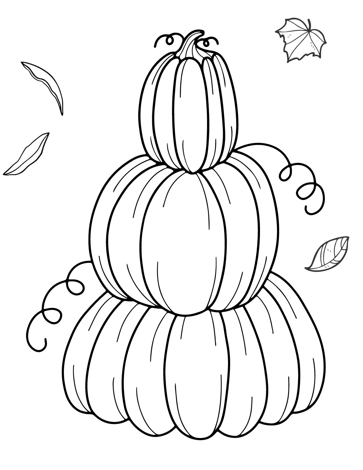 43 Pumpkin Coloring Pages For Kids And Adults Our Mindful Life