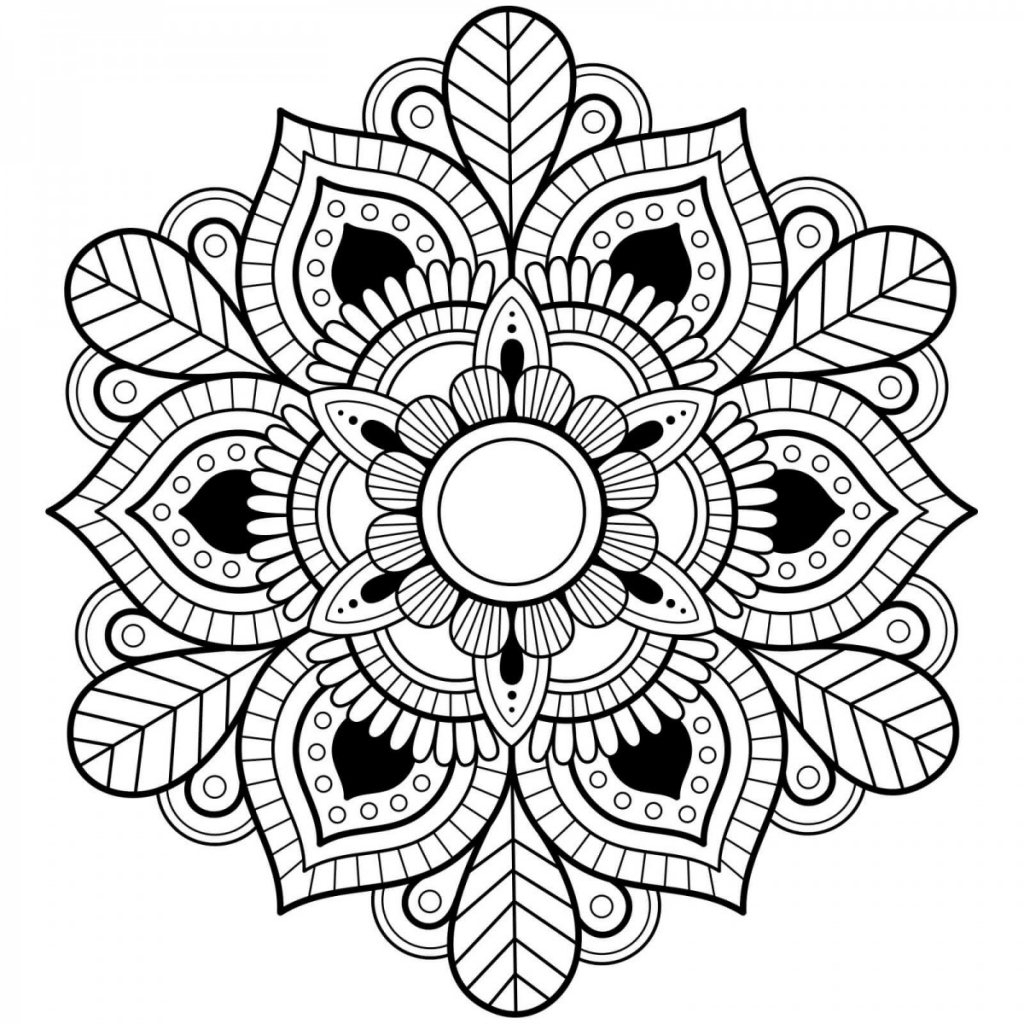 44 Printable Mandala Coloring Pages