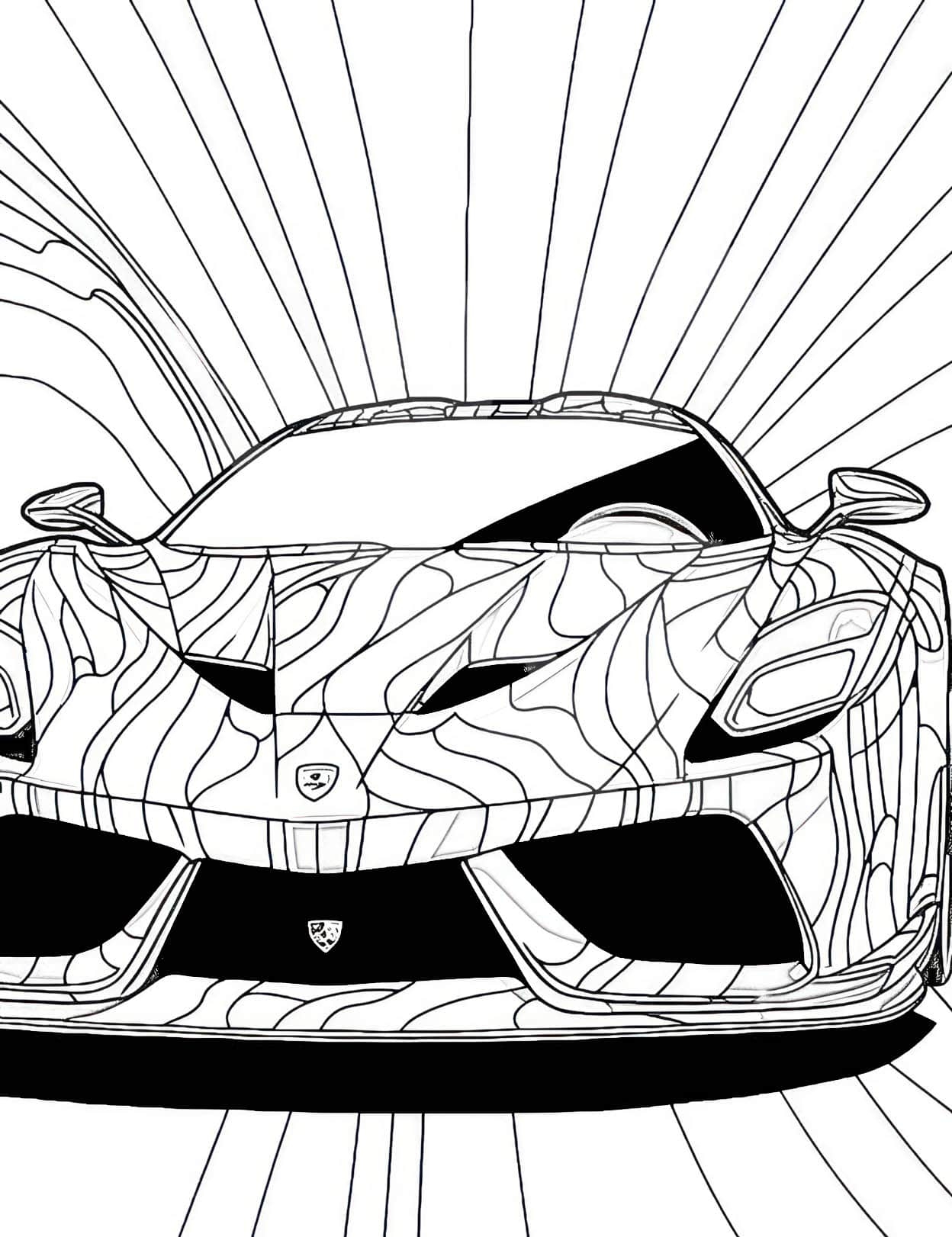 45 Car Coloring Pages For Adults And Kids Our Mindful Life