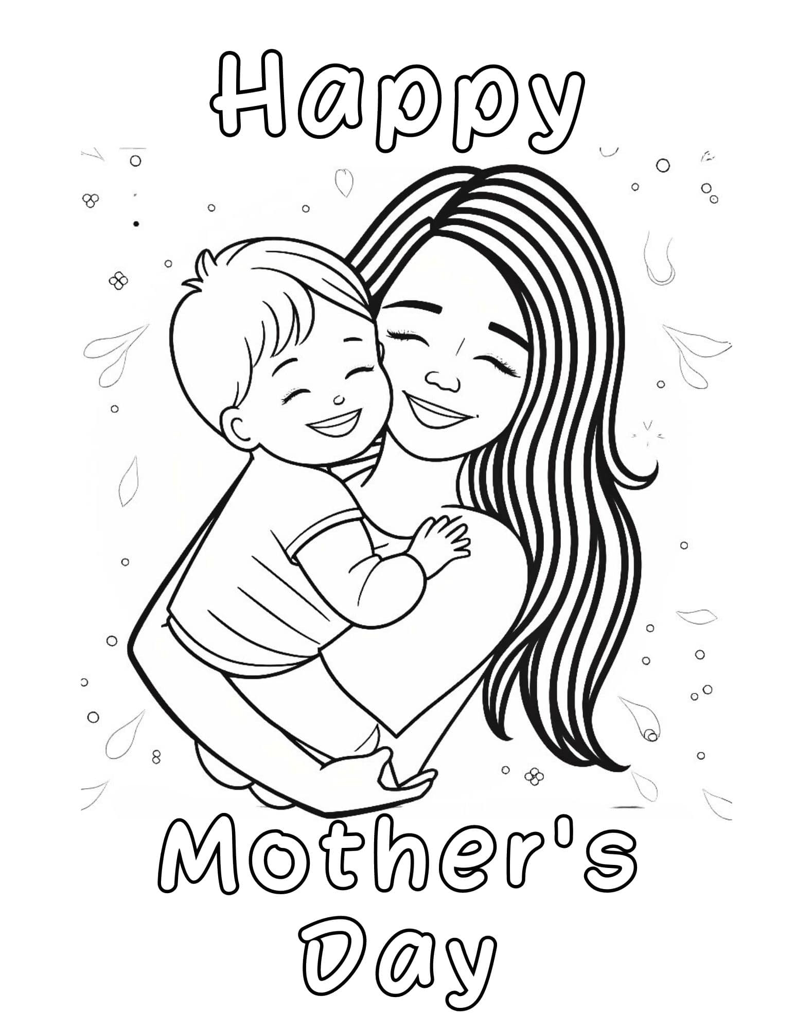 45 Hearty Mother 39 s Day Coloring Pages Our Mindful Life